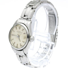 ROLEX Oyster Perpetual Date 6516 Steel Automatic Ladies Watch Vintage — Good