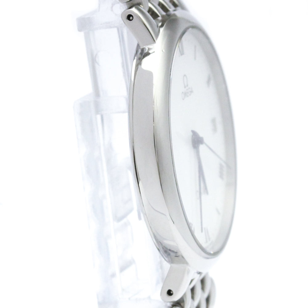 OMEGA De Ville Quartz Stainless Steel Mens Watch 7520.23 Polished — Very Good