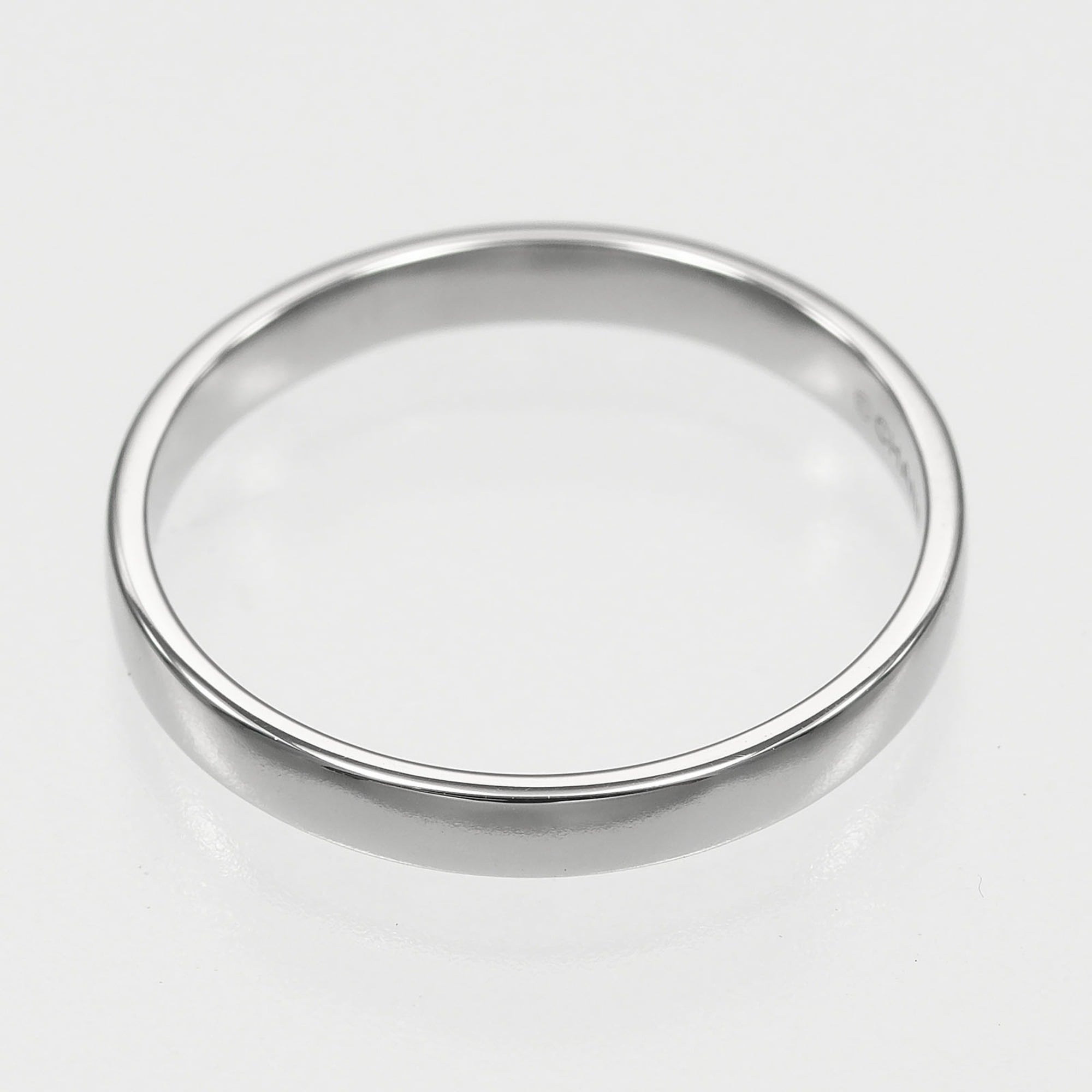Chanel John Eternal Ring, Size 14, Platinum 950, Approx. 3.23g — Like New