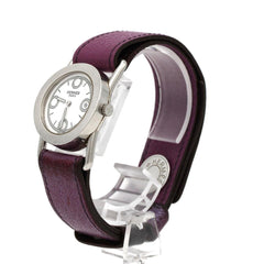 Hermes Barenia Ronde BR1.210 SS Quartz Watch — Good