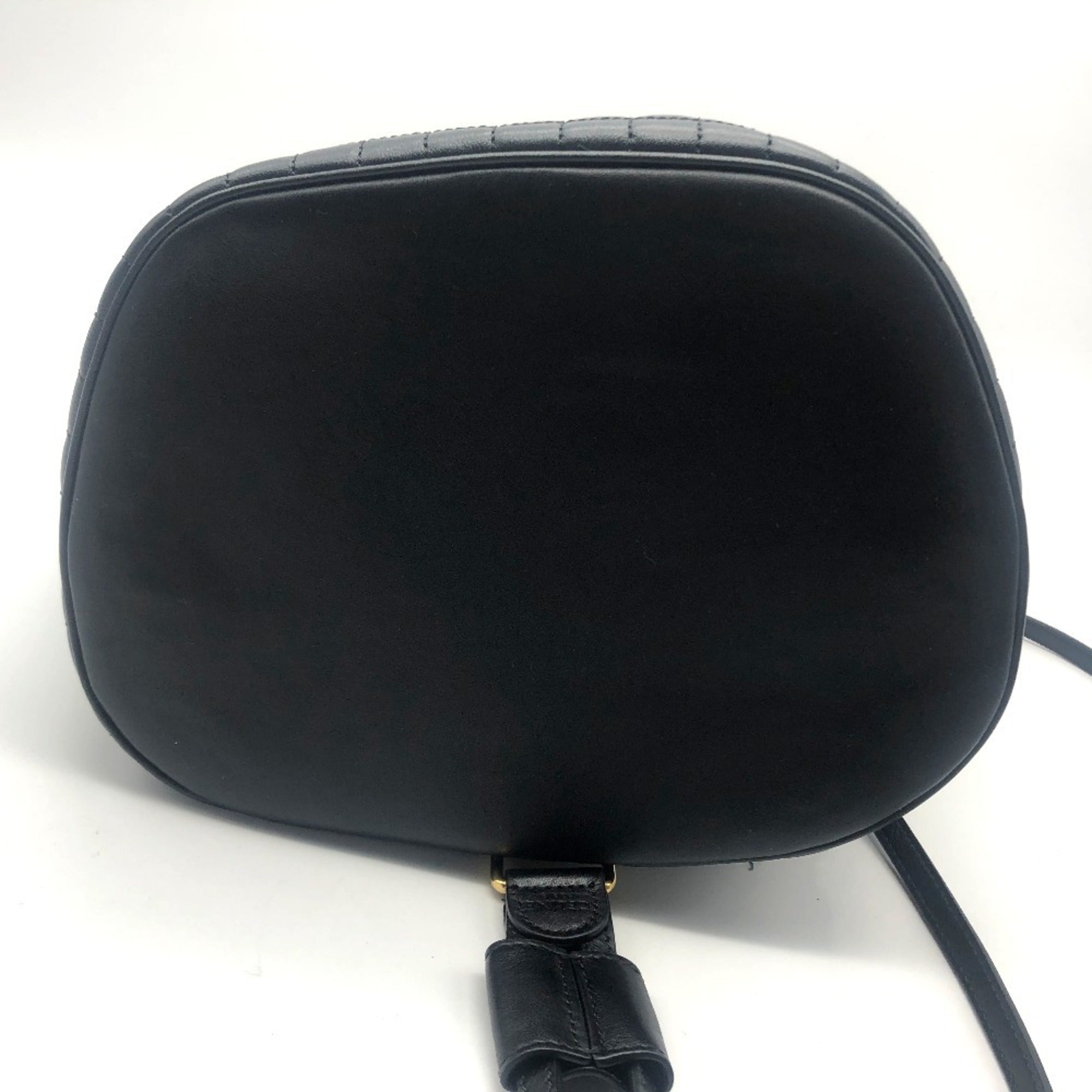CELINE 188373BFI Small C Charm Backpack Leather Women's Black x — New - Store Return