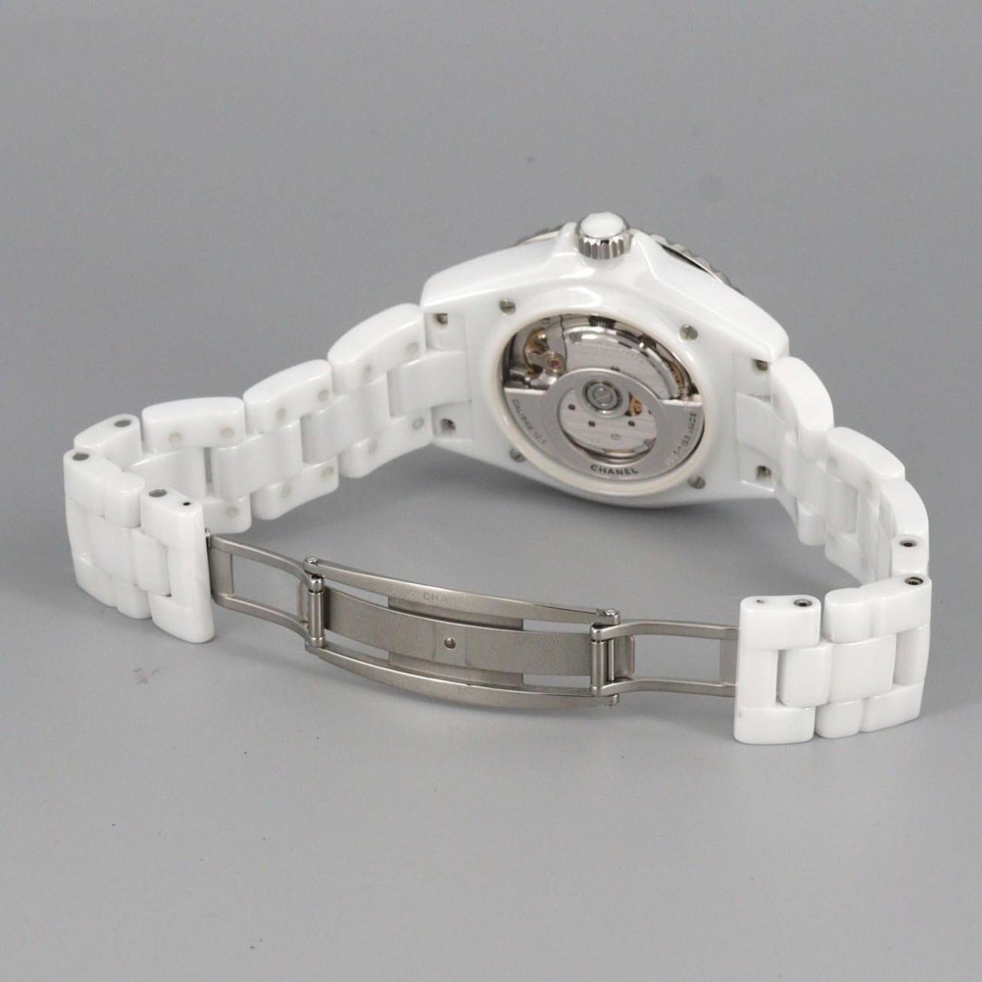 Chanel J12 Phantom Caliber 12.1 38mm Ceramic Automatic Watch H6186 — Very Good