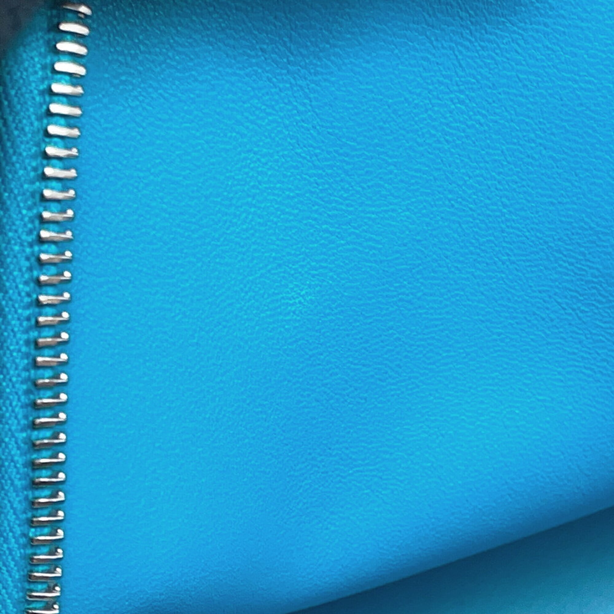 Hermes Bolide 1923 Mini Blue Zanzibar Evercolor W stamp HERMES 2-way shoulder bag handbag women's — Like New