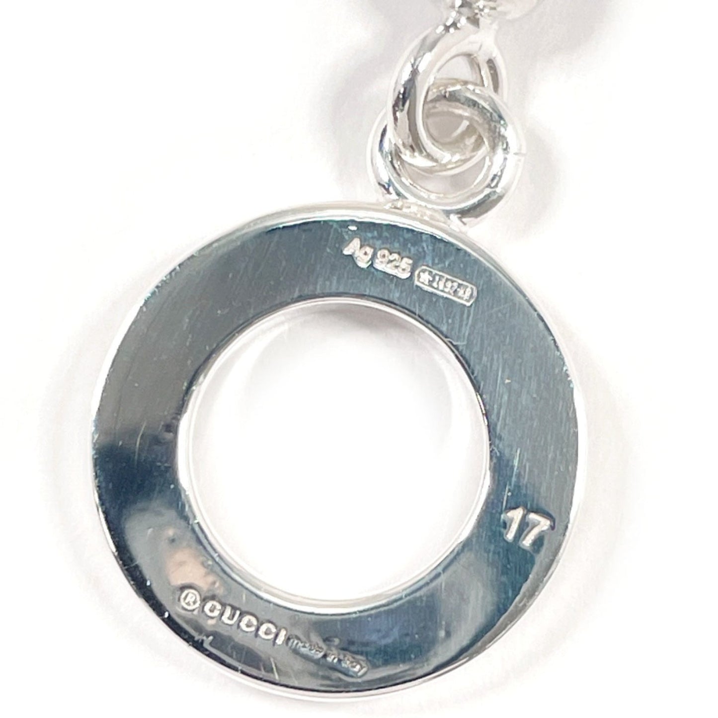 GUCCI Gucci Ball Chain Bracelet, 925 Sterling Silver, Unisex