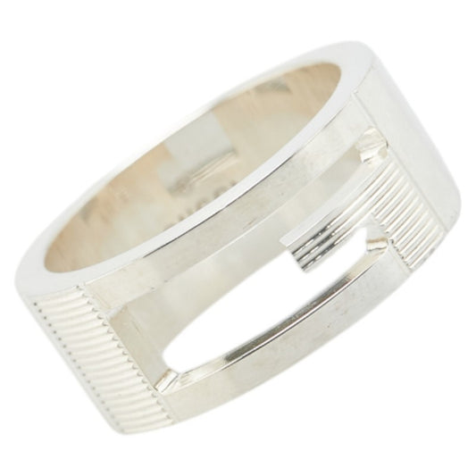 Gucci Cutout G Ring #11 SV925 Silver Women's GUCCI