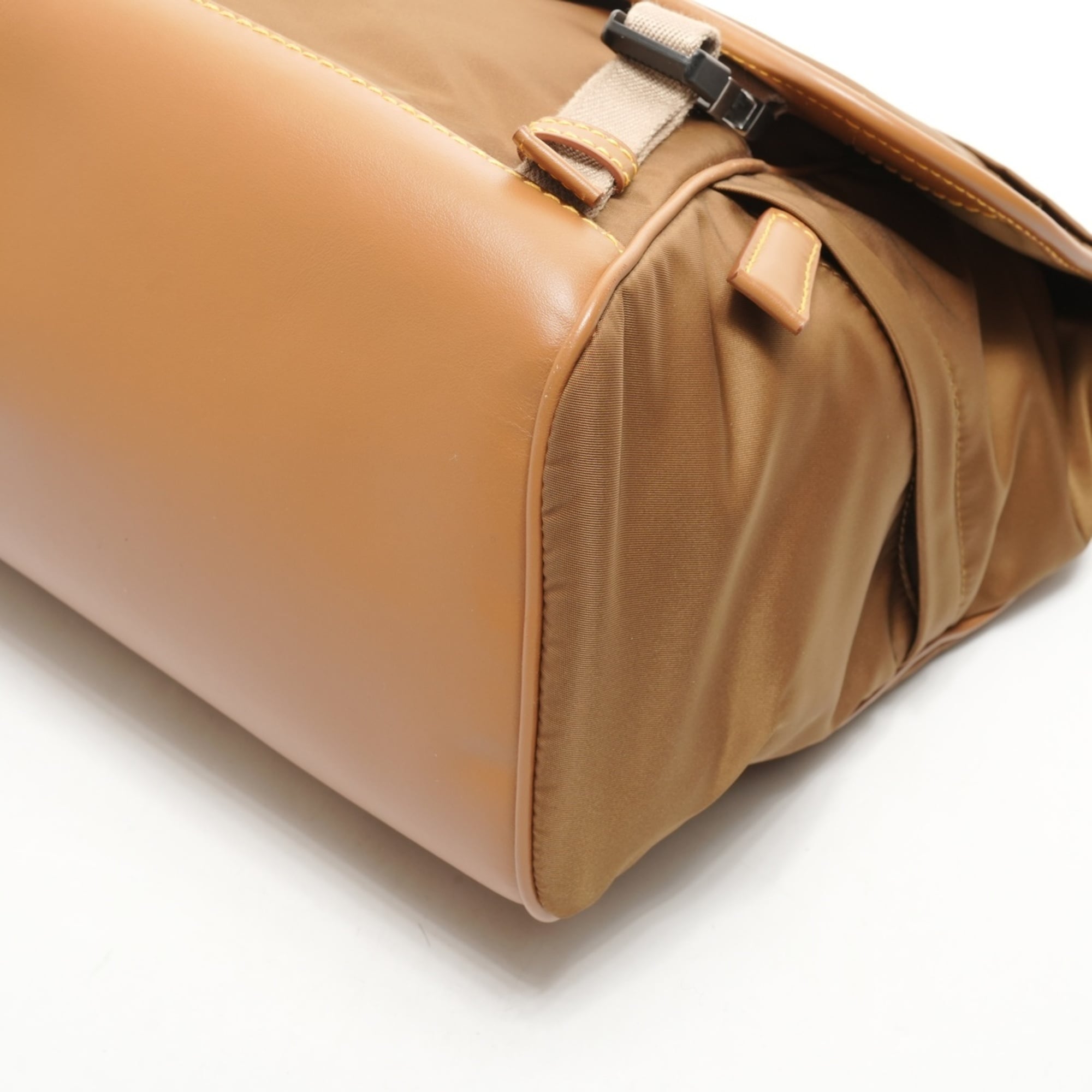 Prada Re-Nylon Shoulder Bag, Beige, 2VD052