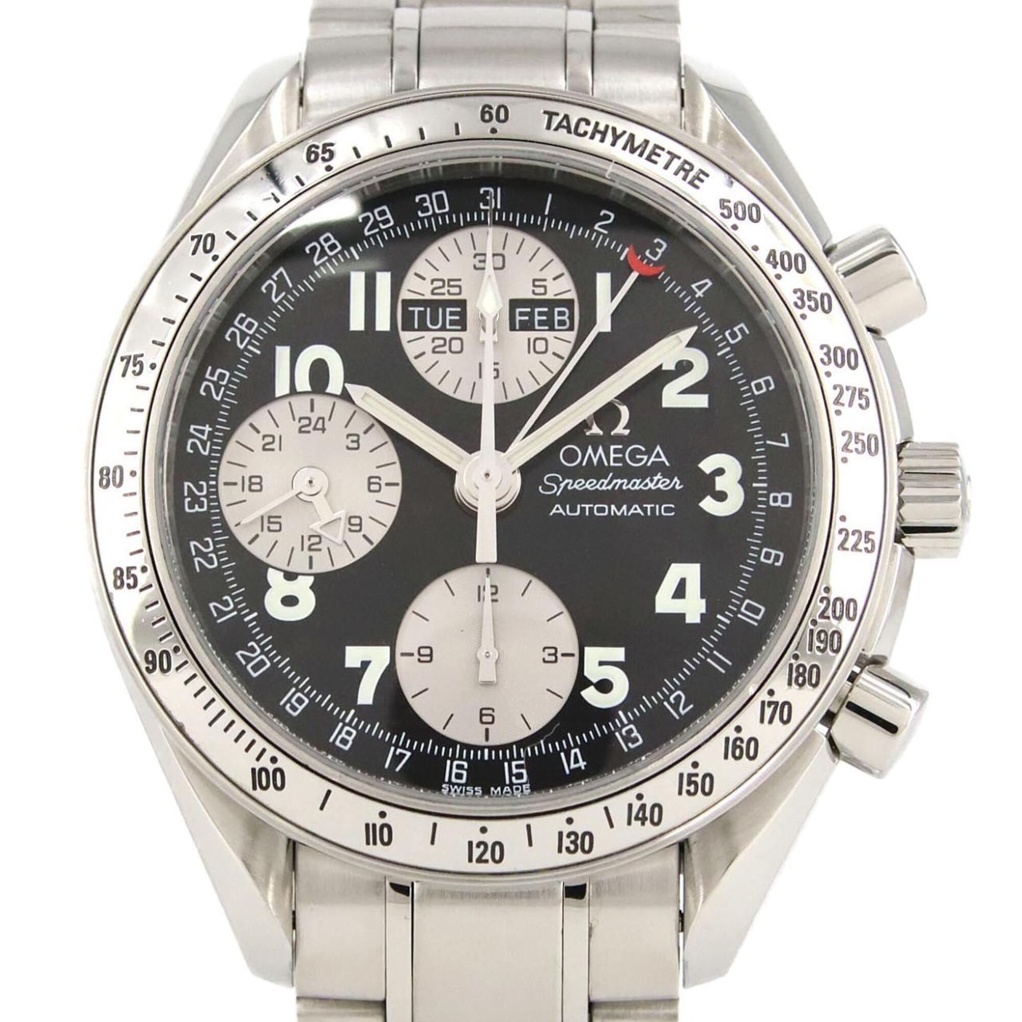 Omega Speedmaster Day-Date 3523.51 Stainless Steel Automatic Watch — Very Good