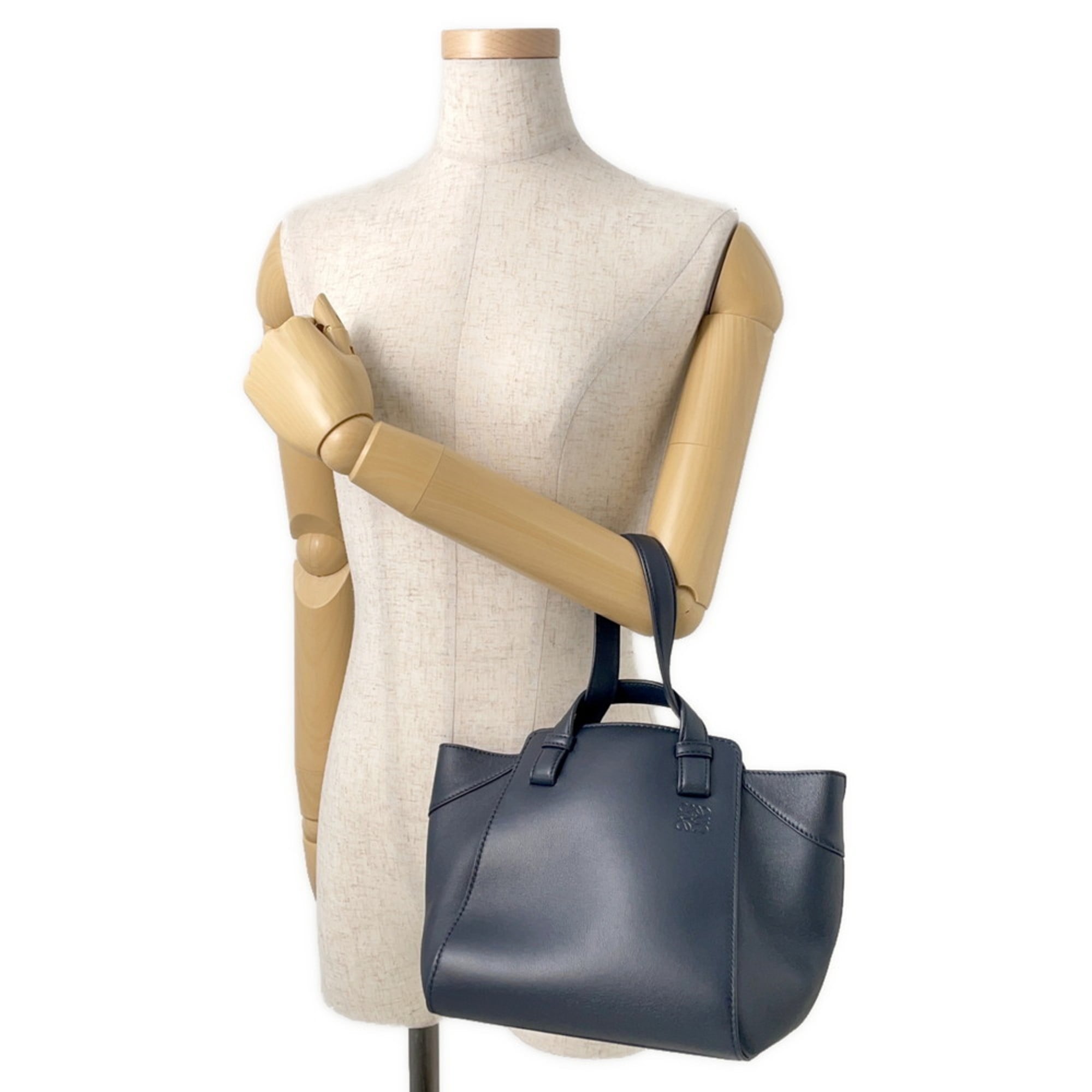 Loewe Hammock Nugget Leather Handbag A538H04X02 LOEWE 2-way