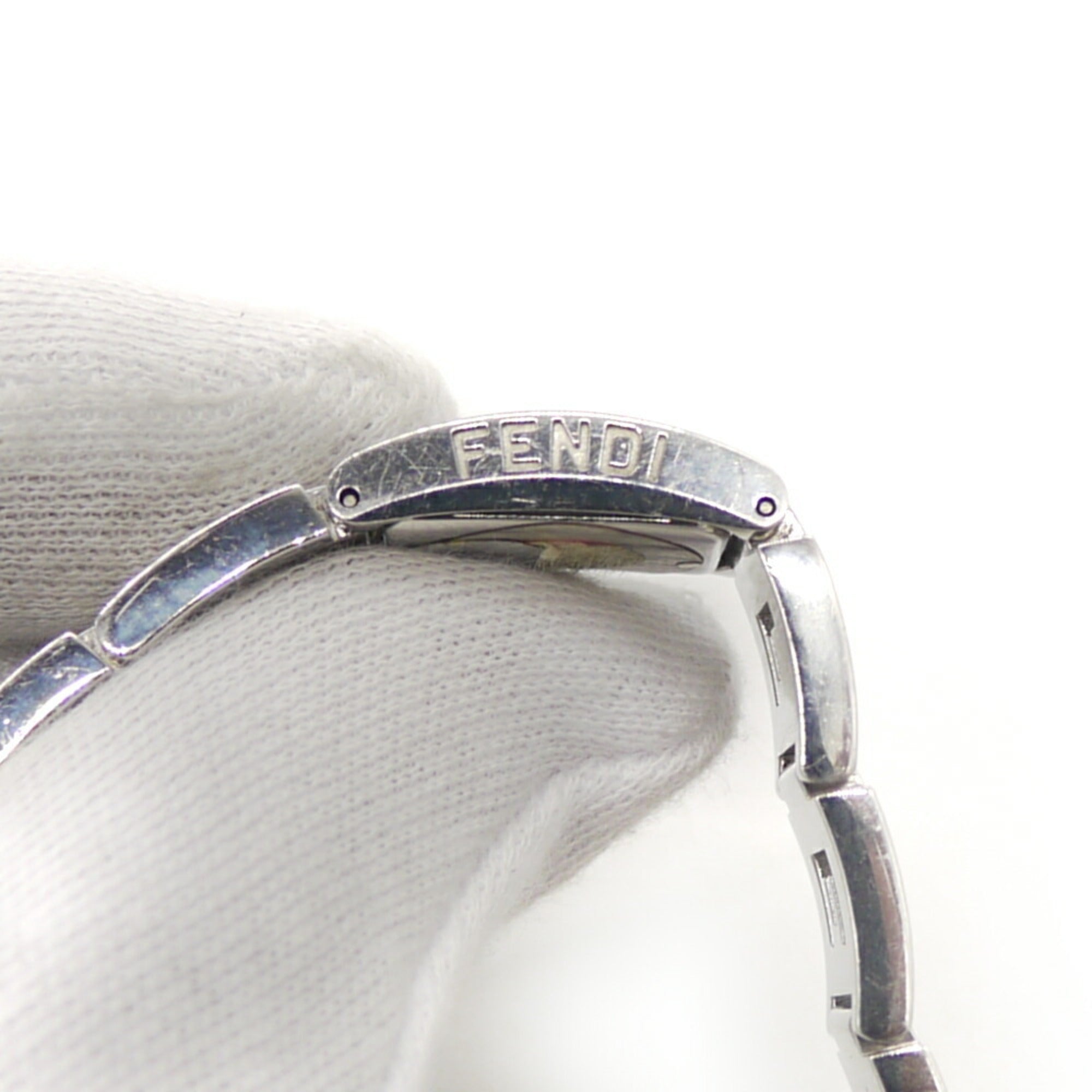 FENDI 3150L Square Quartz Watch with Black Dial for Women — Good