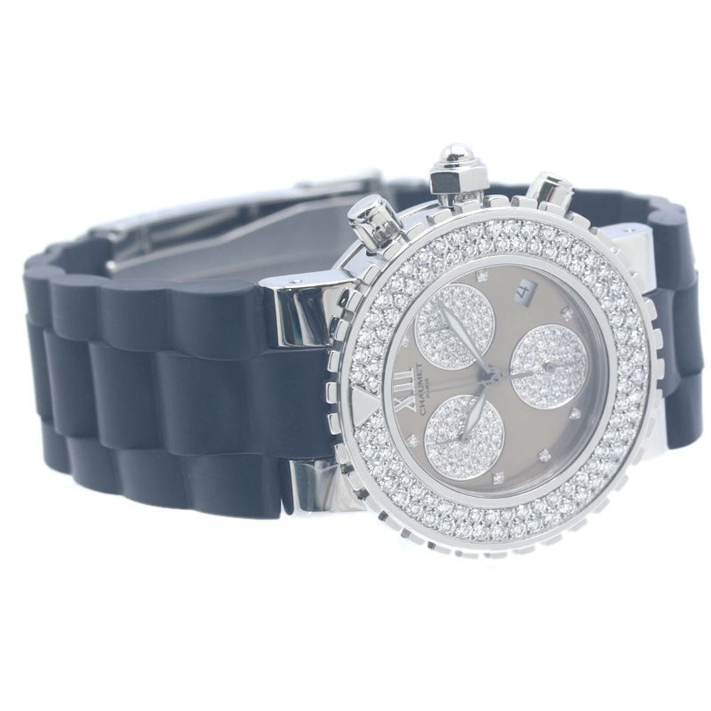 Chaumet Class One LM Chronograph Diamond W06247-17A Men's Watch 40387 — Very Good