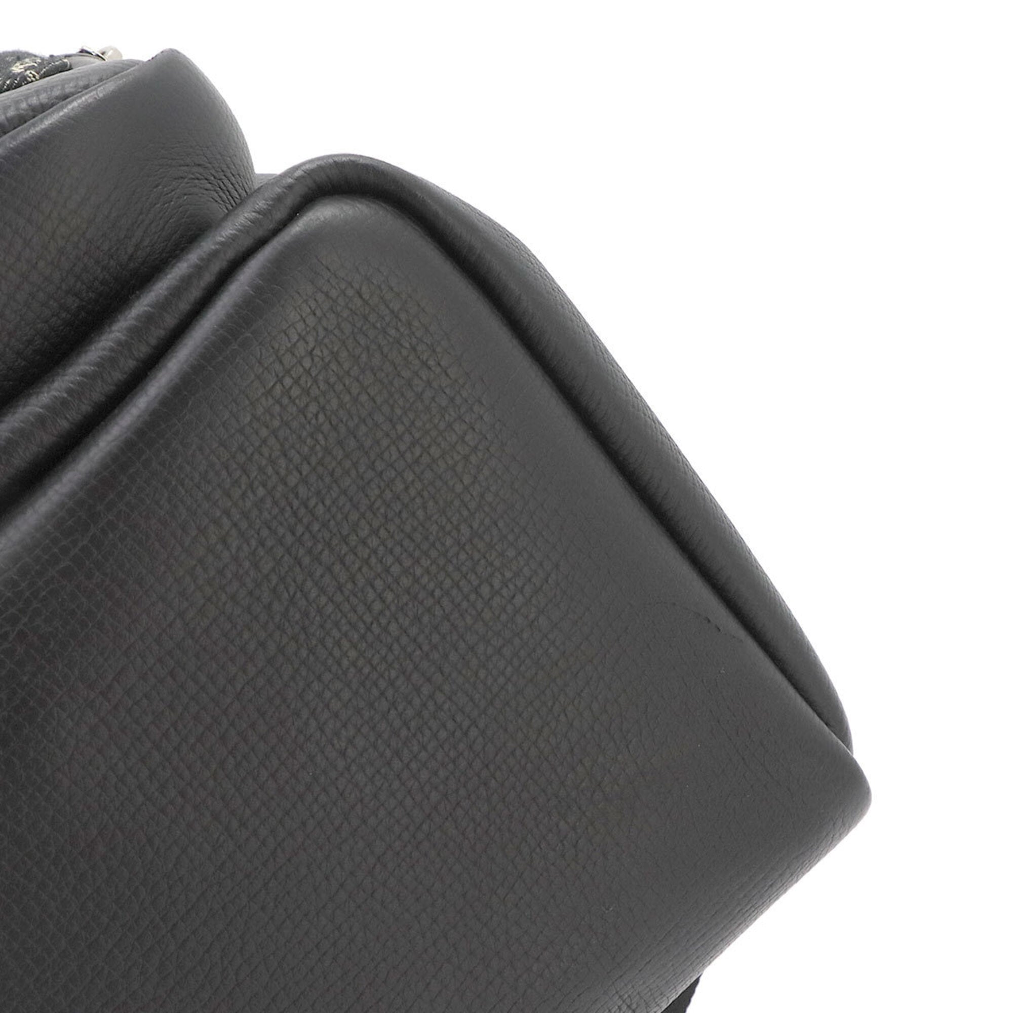 Louis Vuitton LV Squared Multipocket Backpack Monogram Denim Leather Noir M45973 RFID — Like New