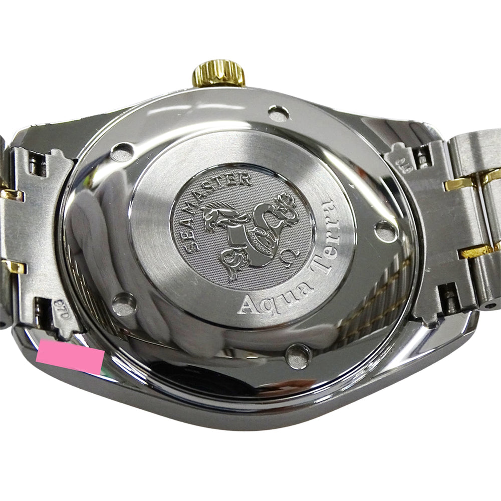 Omega Seamaster Aqua Terra 2317.30 Men's Watch, Brand Name, Date, Quartz, Stainless Steel (SS), Gold (YG) Combination — Good