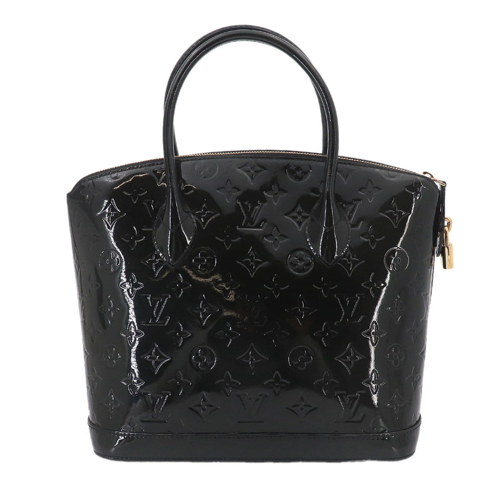 Louis Vuitton Lockit PM Monogram Vernis Handbag, Leather, Noir (M90247), Gold Hardware — Like New