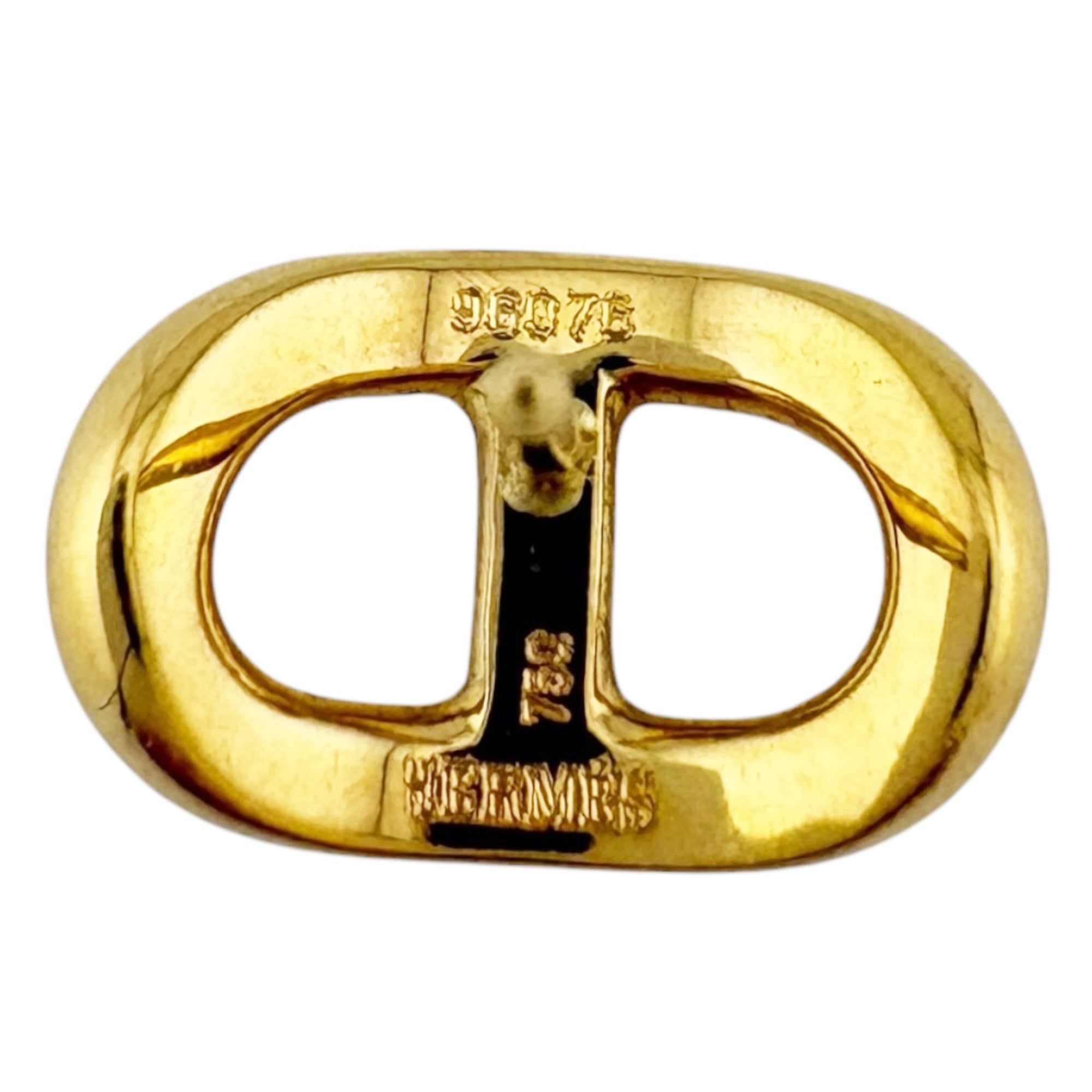 Hermes Chaine d'Ancre Earrings, 18K Yellow Gold, Women's — Like New
