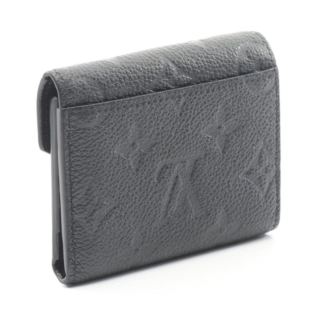 Louis Vuitton Portefeuille Zoe Tri-fold Wallet in Monogram Empreinte Leather, Women's, Black, M62935