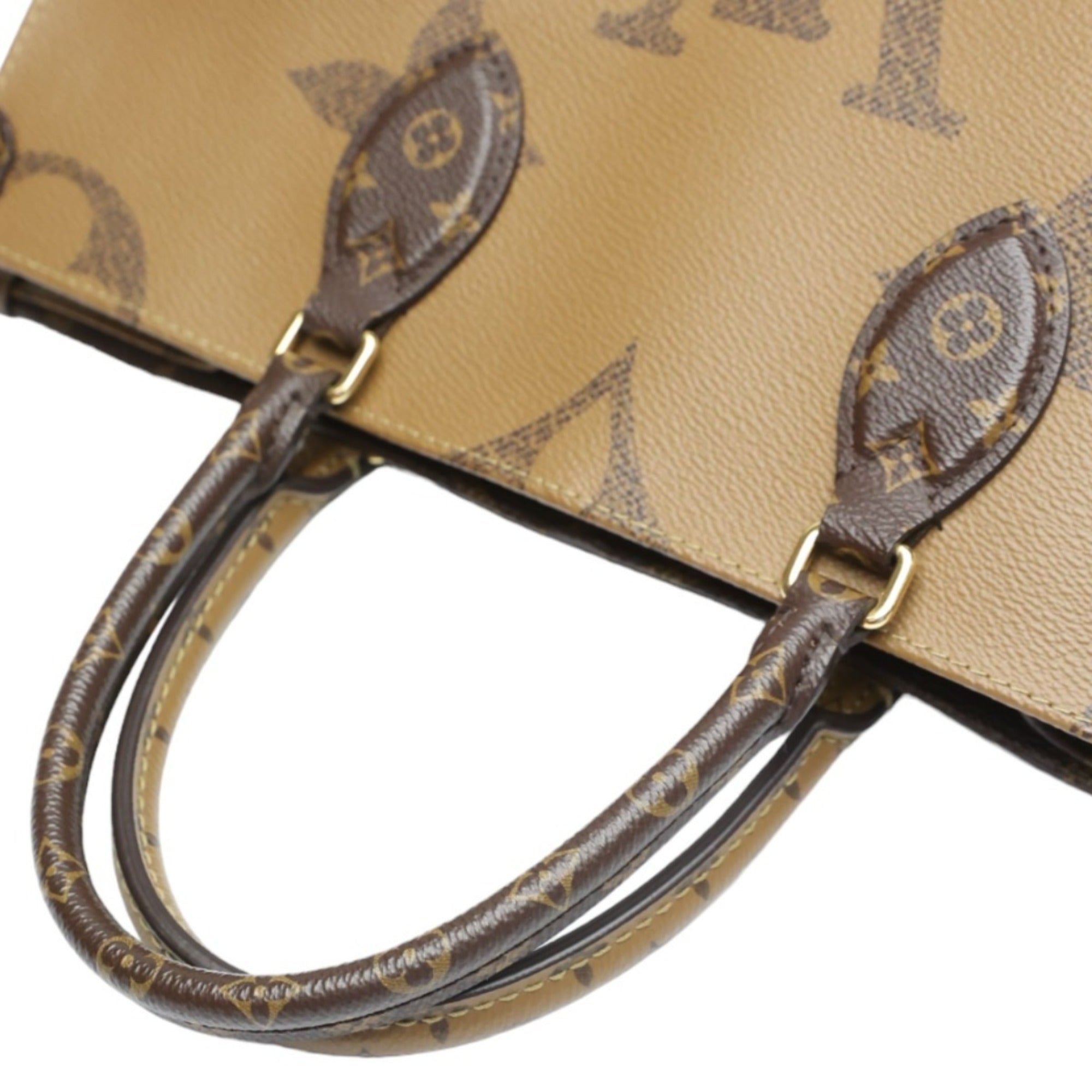 Louis Vuitton LOUIS VUITTON Bag Monogram On the Go MM Canvas M45321 Brown LV — Like New