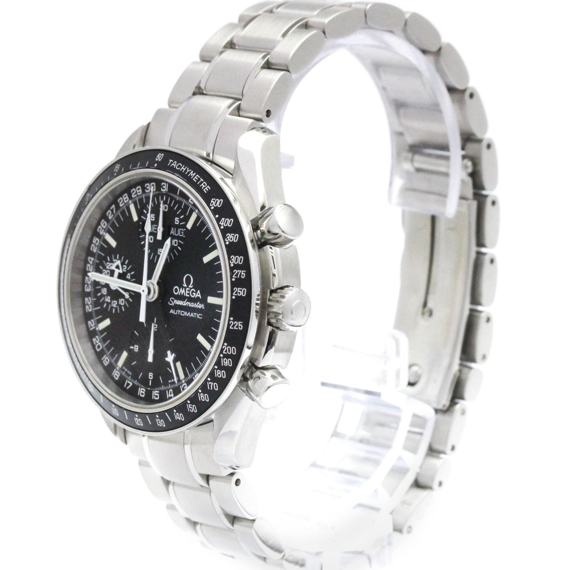 OMEGA Speedmaster Mark 40 Steel Automatic Mens Watch 3520.50 Polished — Very Good