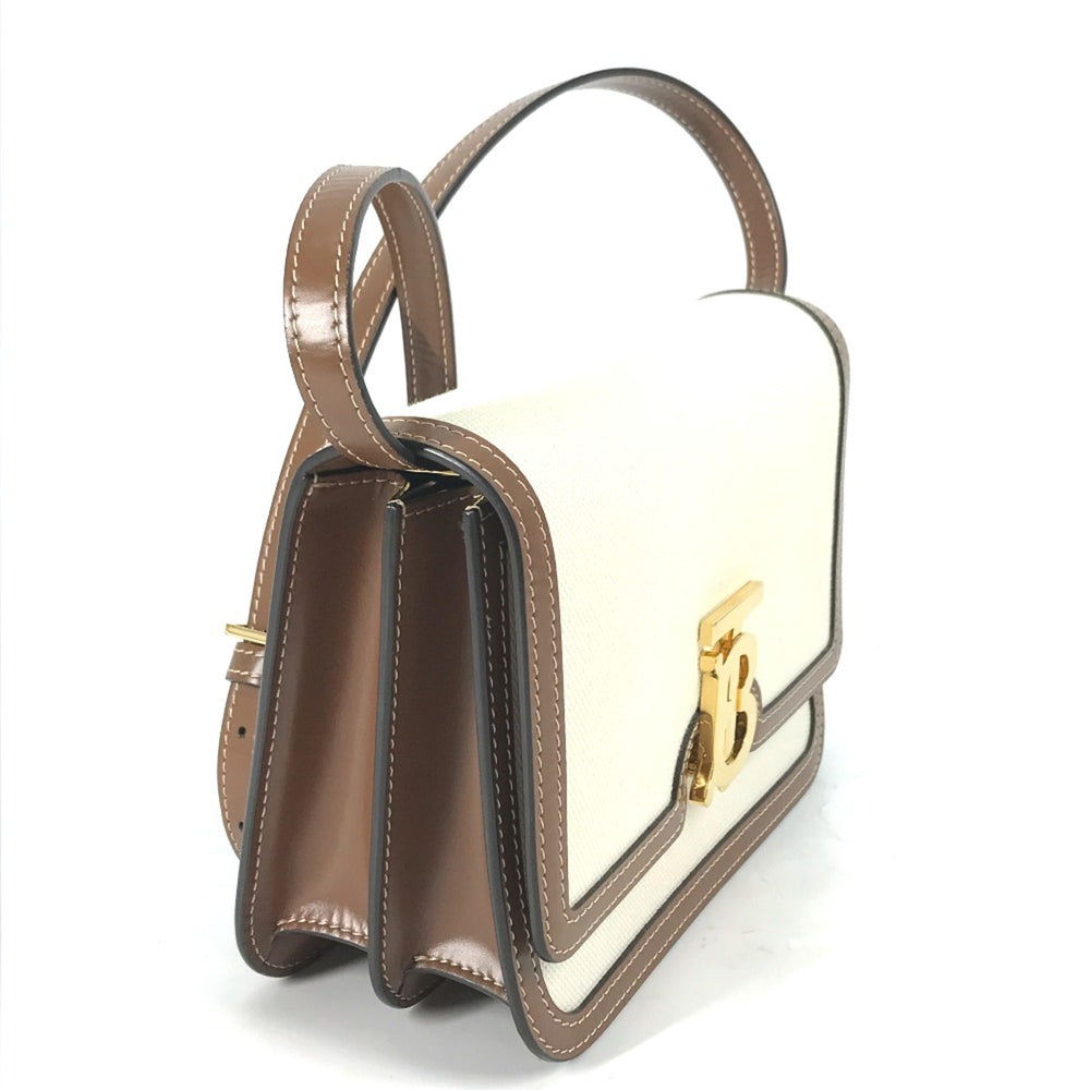 Burberry 8039365 Bag 2WAY bag Clutch bag Crossbody Shoulder Bag Beige Brown — Like New