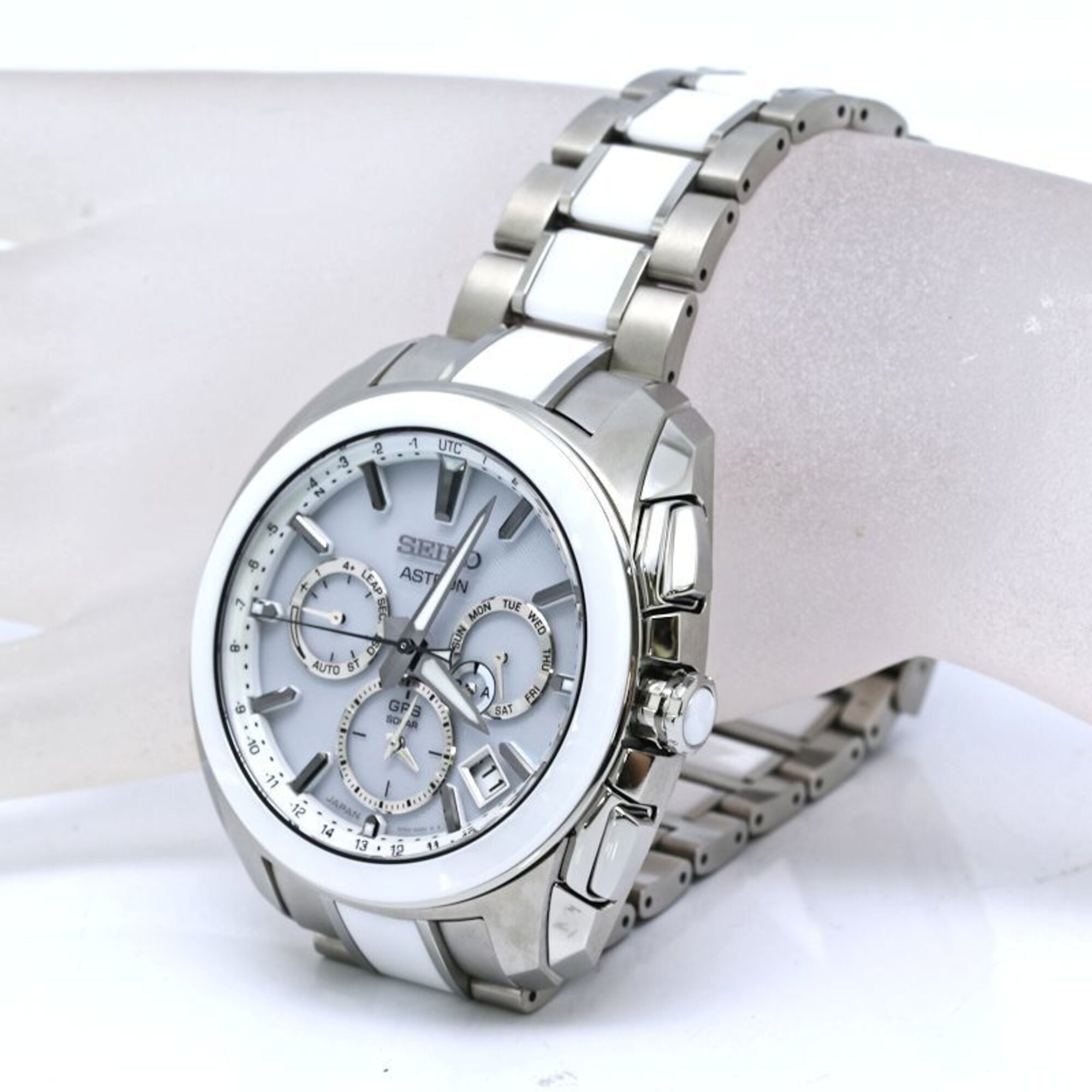 SEIKO Astron SBXC057 5X53-OAXO Men's Watch, Ceramic x Titanium, 40538 — Very Good