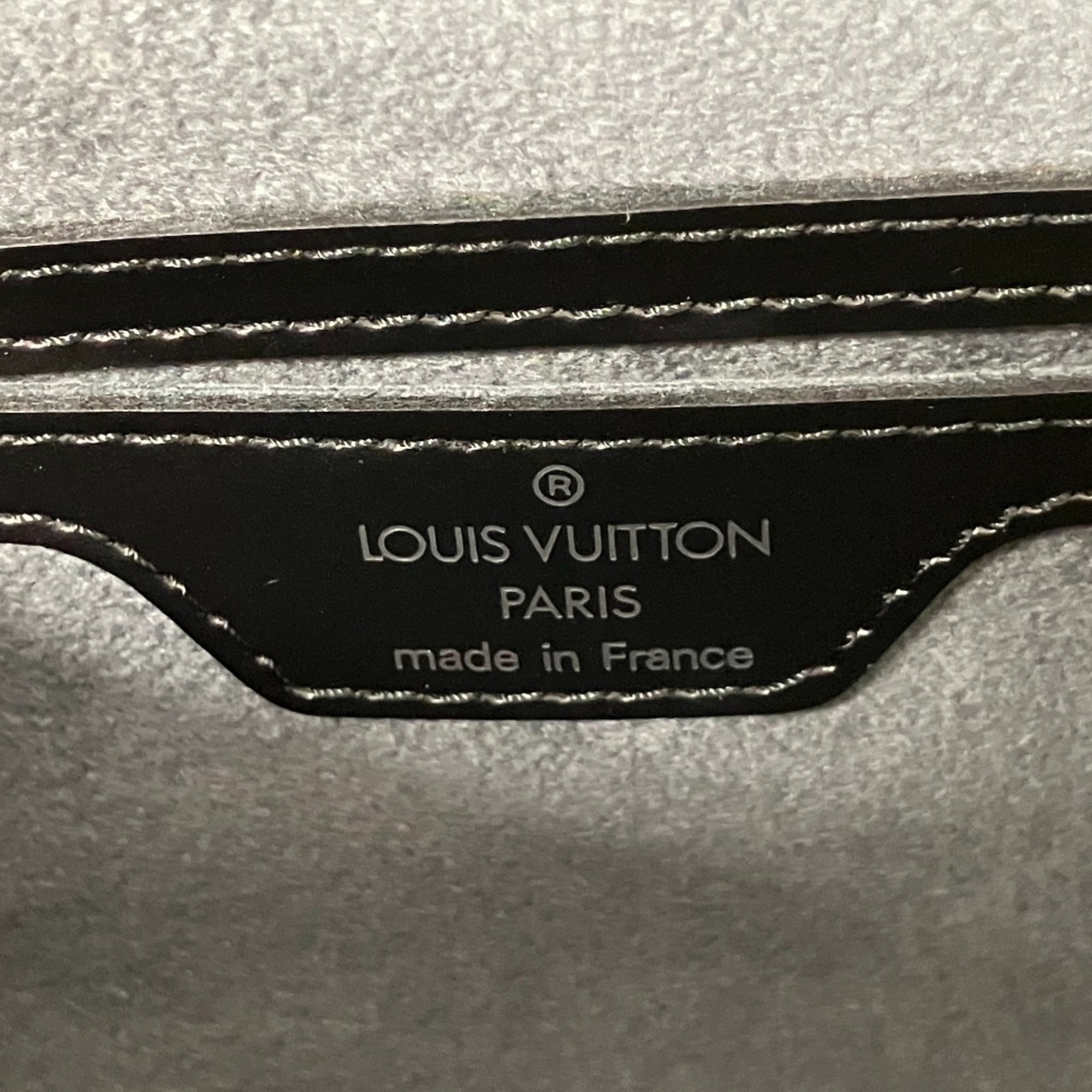 Louis Vuitton Soufflot Epi Leather Roll Boston Bag M52222 Noir (Women's) — Like New