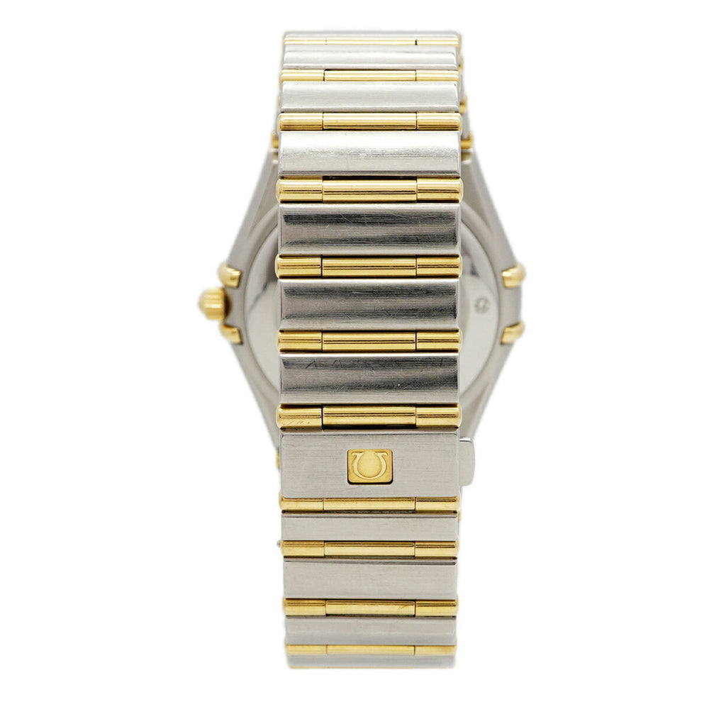 Omega Constellation Two-Tone Diamond 1202.15 Gold Dial Men's Watch — Good
