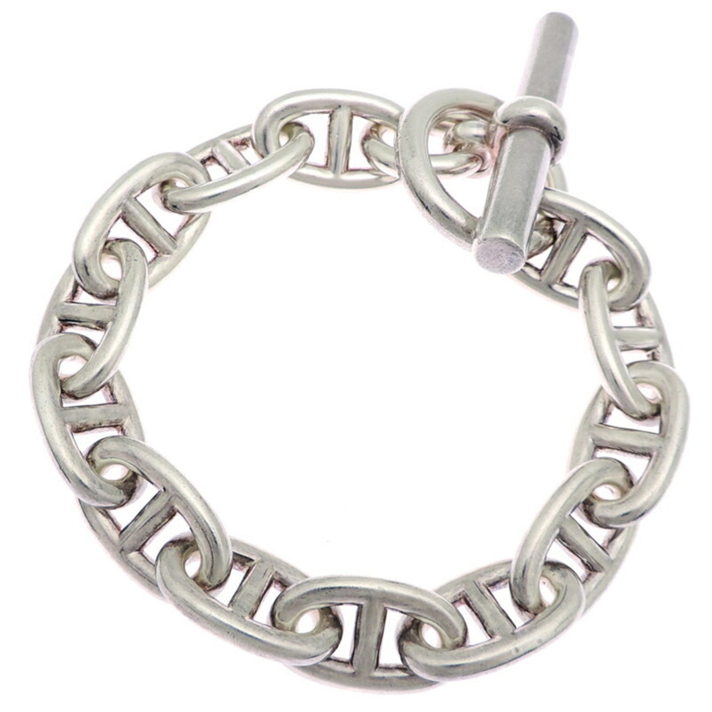 Hermes Hermès Chaine d'Ancre TGM 13-link bracelet for men and women in 925 silver