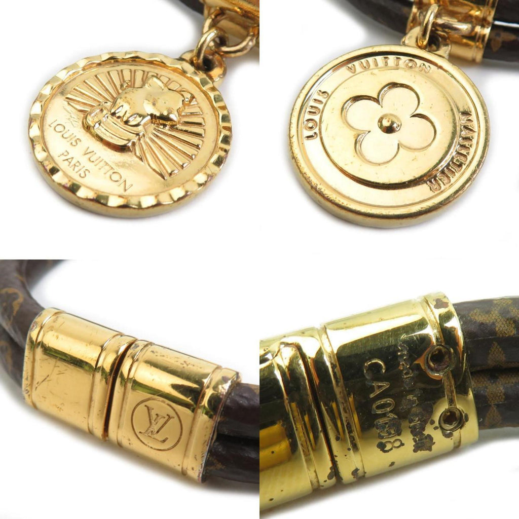 Louis Vuitton Monogram Rodeo Bracelet in Brown Canvas for Women (h31785i)