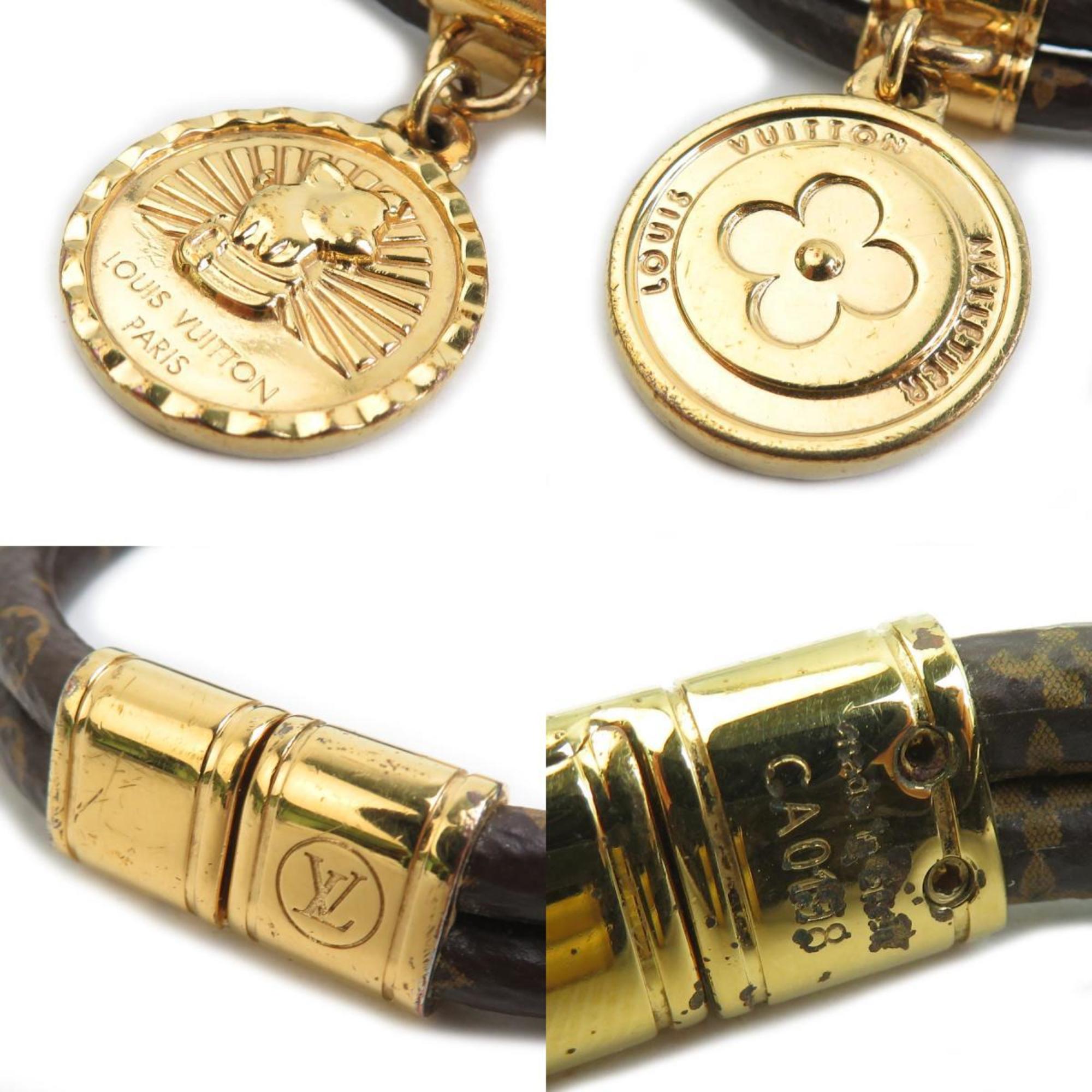 Louis Vuitton Monogram Rodeo Bracelet in Brown Canvas for Women (h31785i)