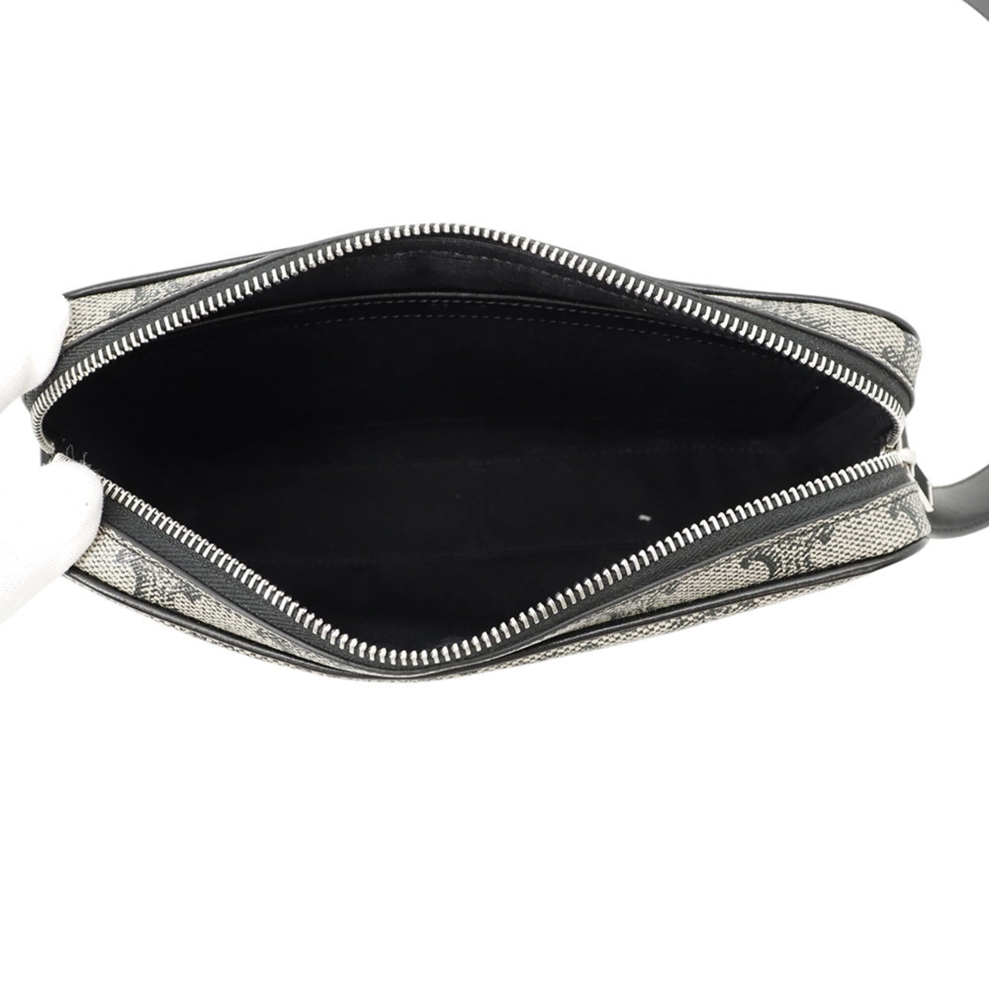 Celine Triomphe Horizontal Medium Shoulder Bag, Handbag 194502, Black — Like New