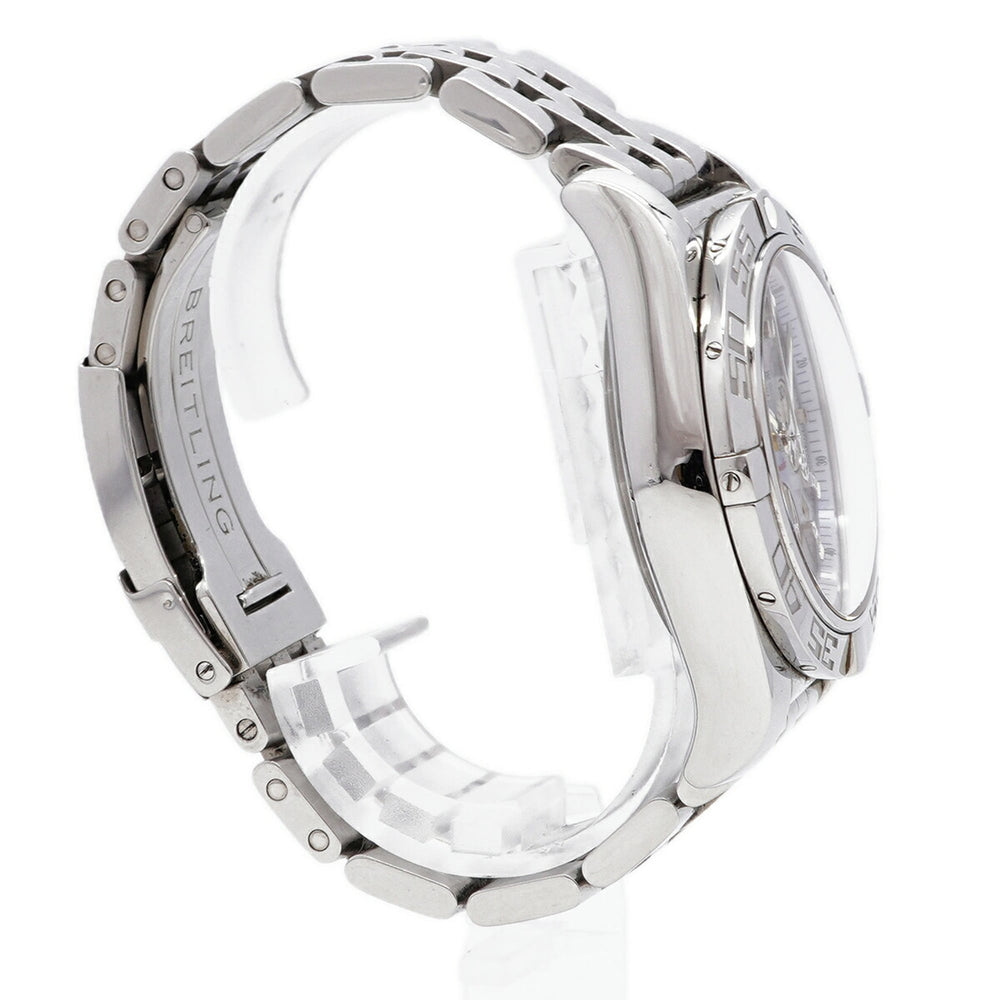 Breitling Chronomat 44 Mother-of-Pearl AB0110 Gray Dial Men's Watch — Good