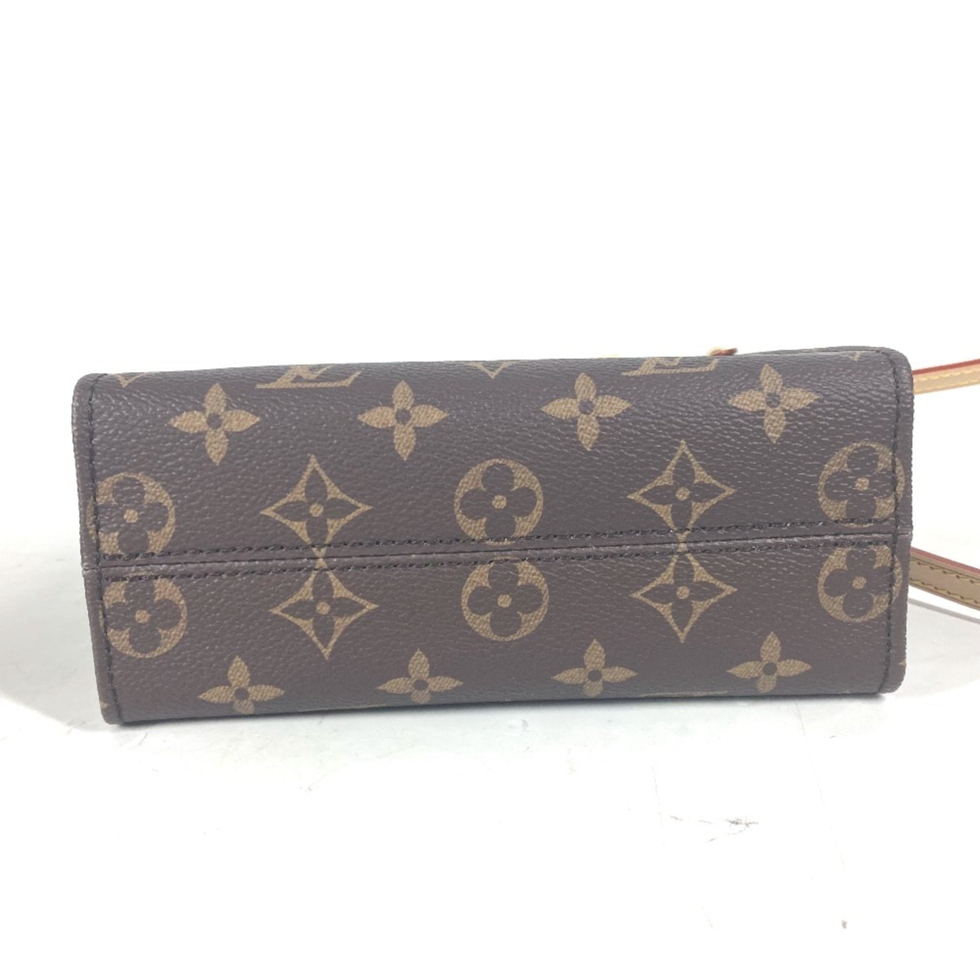 LOUIS VUITTON M13668 LV x TM On the Go BB Monogram Takashi Murakami Handbag Canvas Men's Women's Brown — New - Store Return