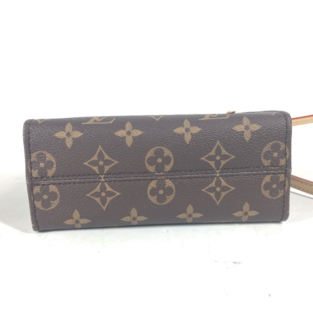 LOUIS VUITTON M13668 LV x TM On the Go BB Monogram Takashi Murakami Handbag Canvas Men's Women's Brown — New - Store Return