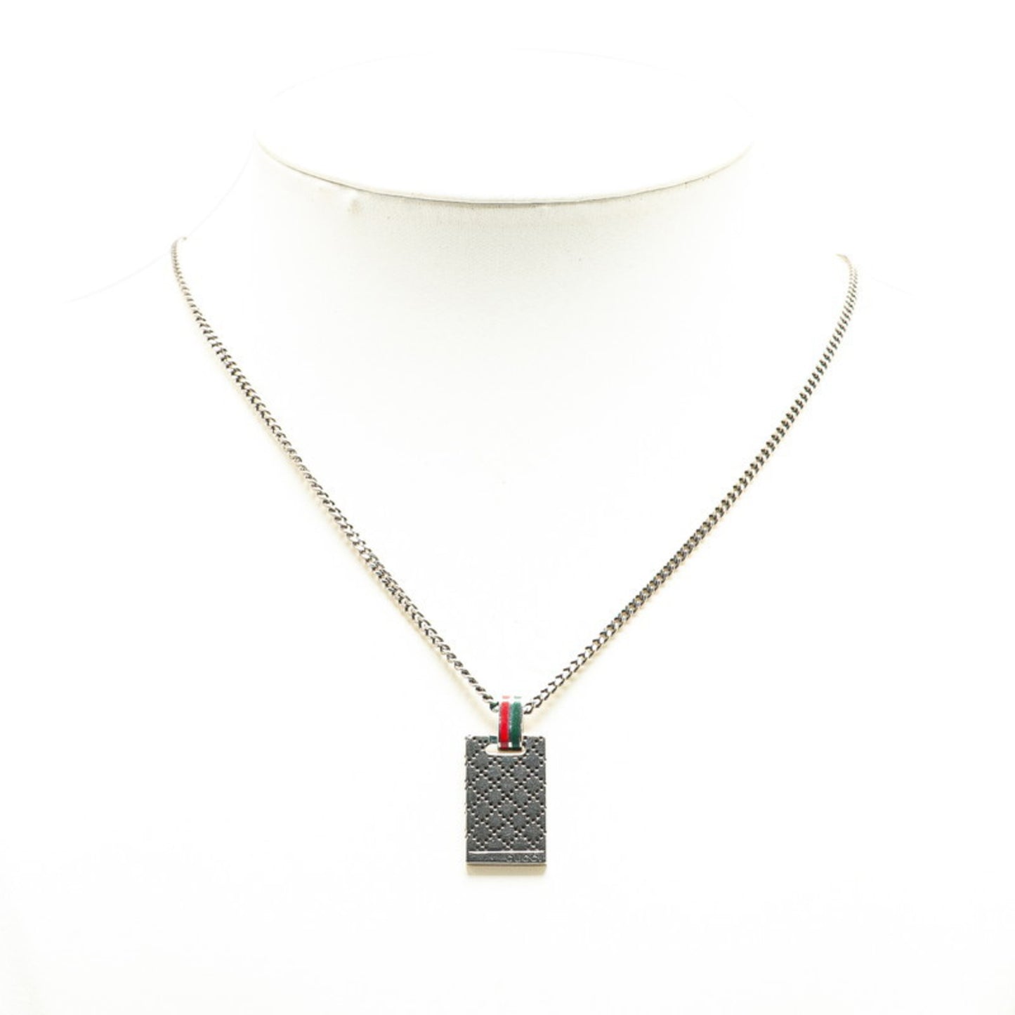 Gucci Diamantissima Necklace 310481 SV925 Silver Men's GUCCI
