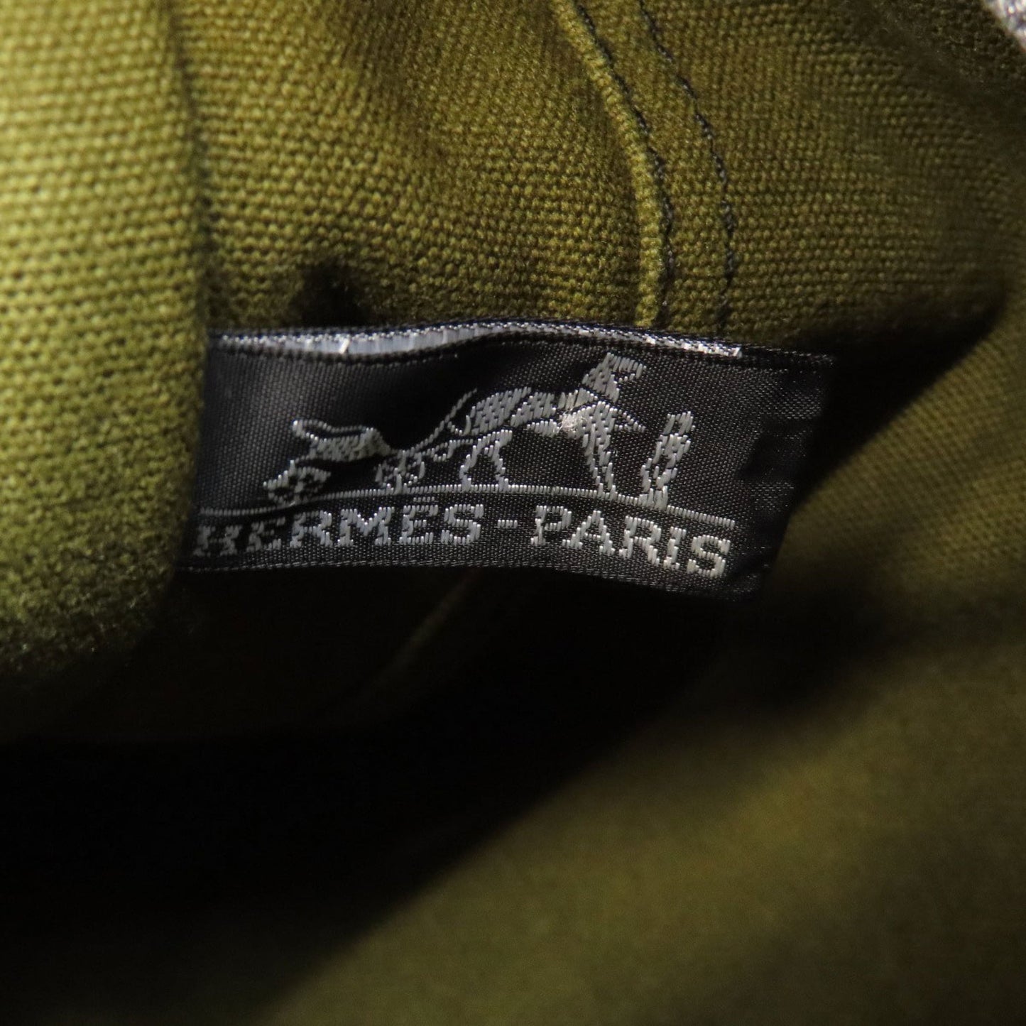 Hermes Sac Foul Tou MM Handbag Canvas Women's HERMES