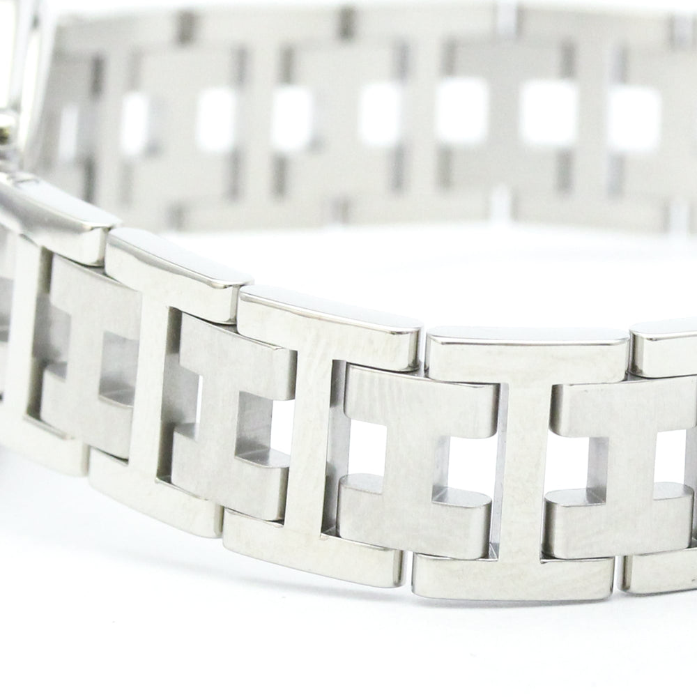 HERMES Clipper Stainless Steel Quartz Ladies Watch CL4.210 Polished — Very Good