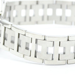 HERMES Clipper Stainless Steel Quartz Ladies Watch CL4.210 Polished — Very Good