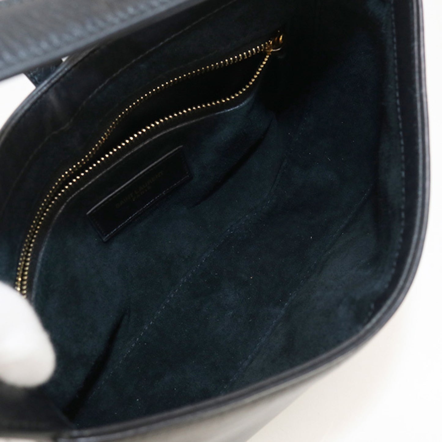 SAINT LAURENT 657228 Hobo One-Shoulder Bag, Women's, Black