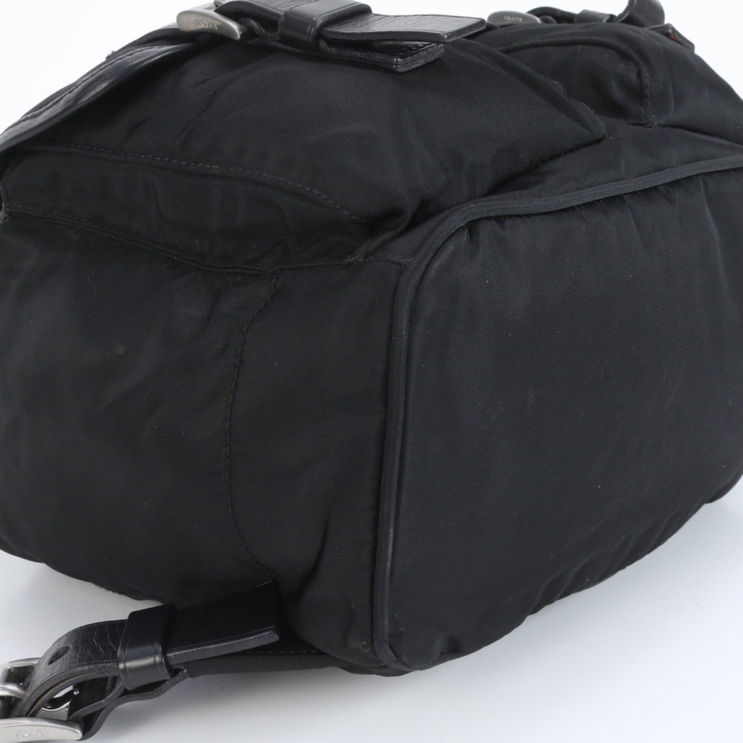 Prada Tessuto Nylon Triangle Logo Backpack BZ0003 for Women