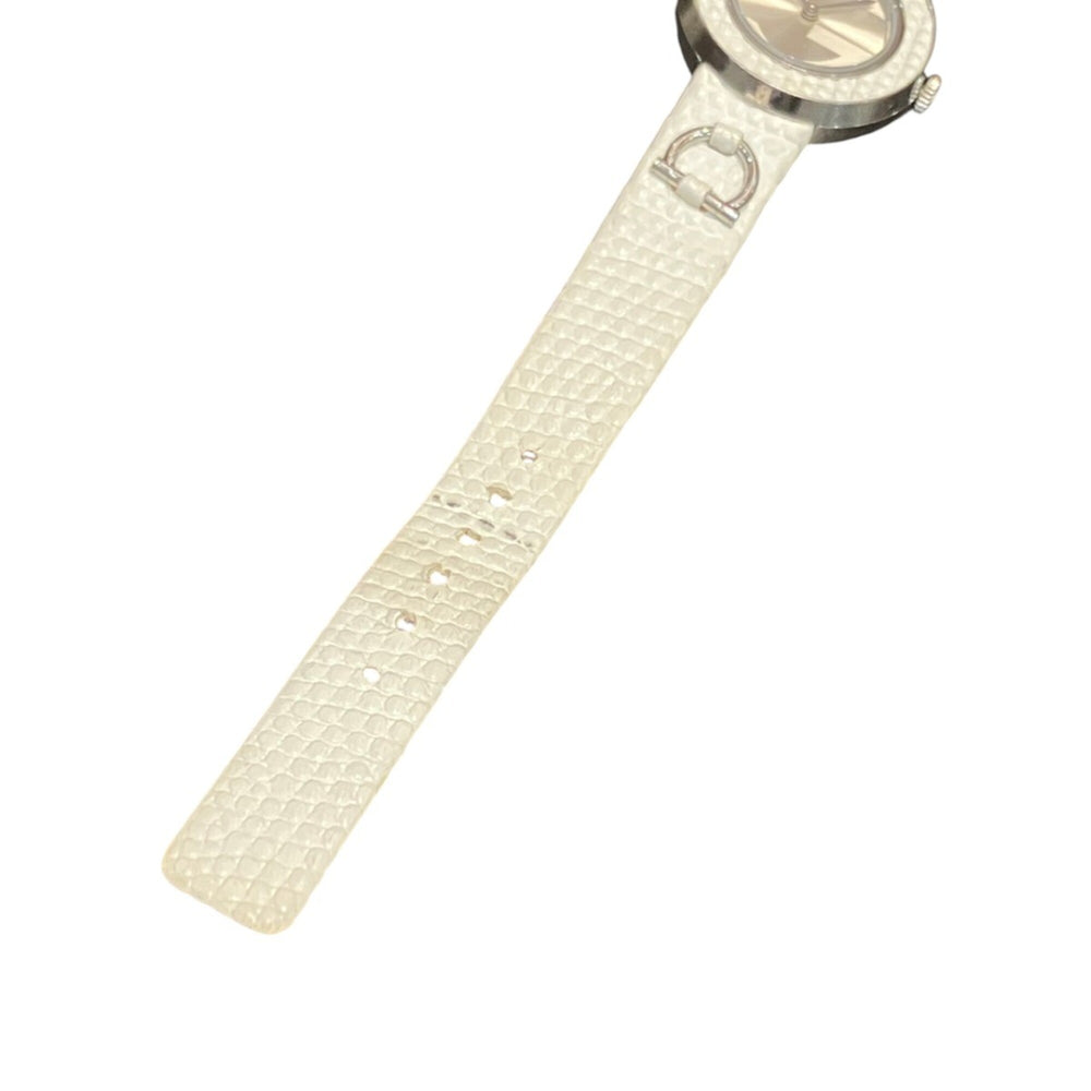 Gucci Horsebit watch, total weight 24.6g, stainless steel, genuine leather strap, quartz movement, white mother-of-pearl dial, 129.5 — Good