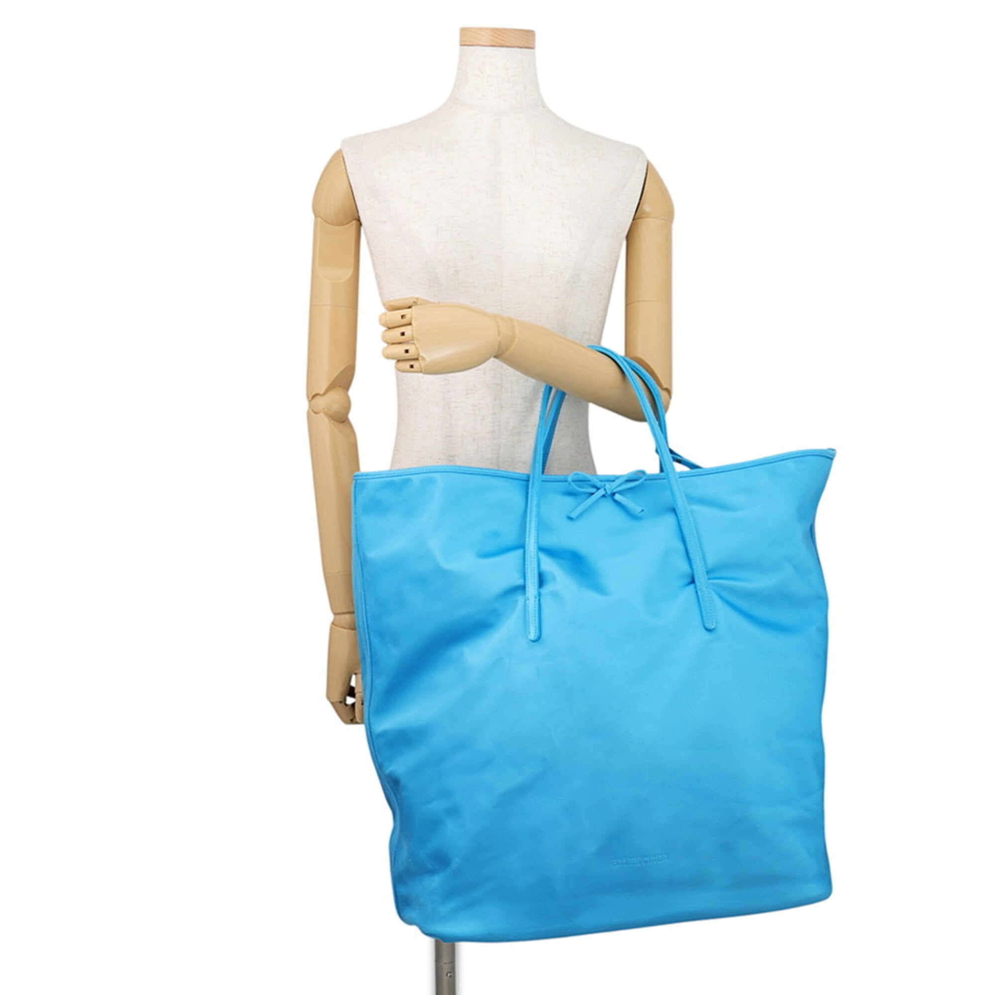 Balenciaga Tote Bag LEOPOLDA XL Satin Leather 789817 BALENCIAGA Handbag — Like New