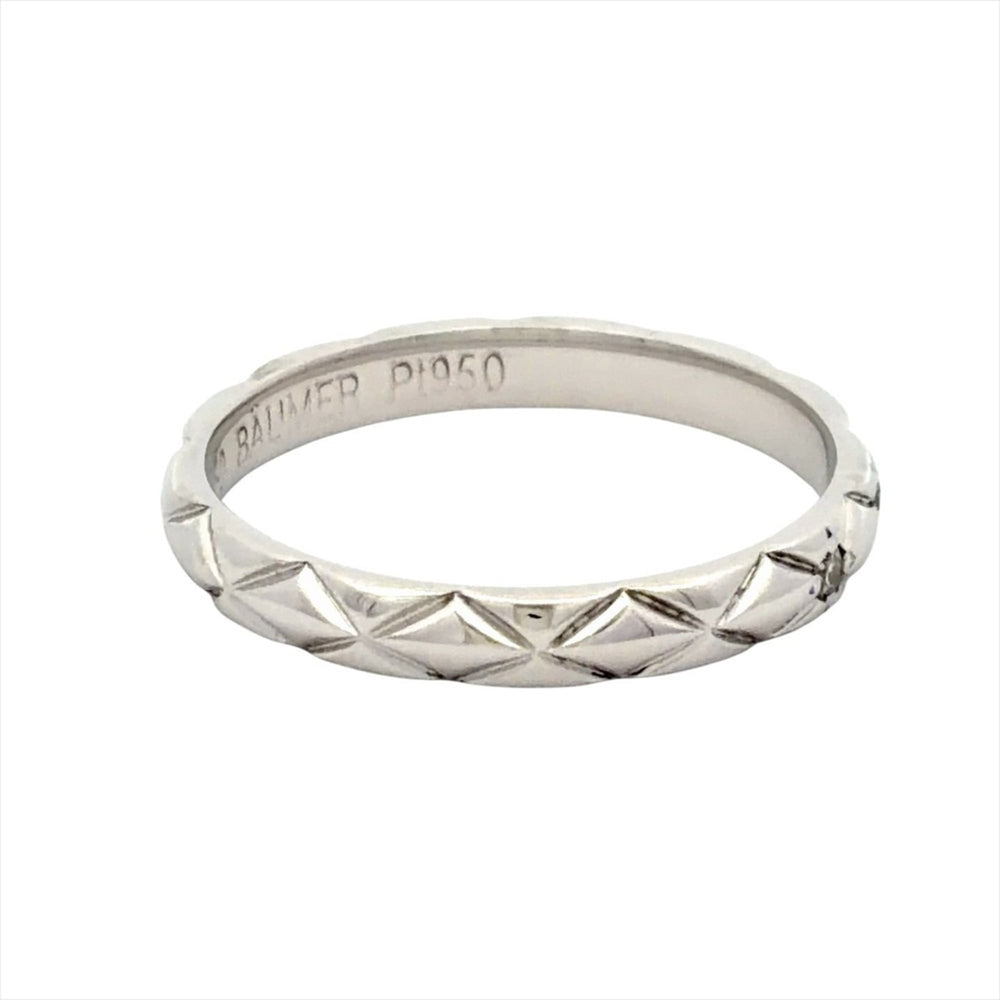Chanel Coco Crush 3-Diamond Ring, Size #50, Platinum 950, 2.9g, Women's Ring — Like New