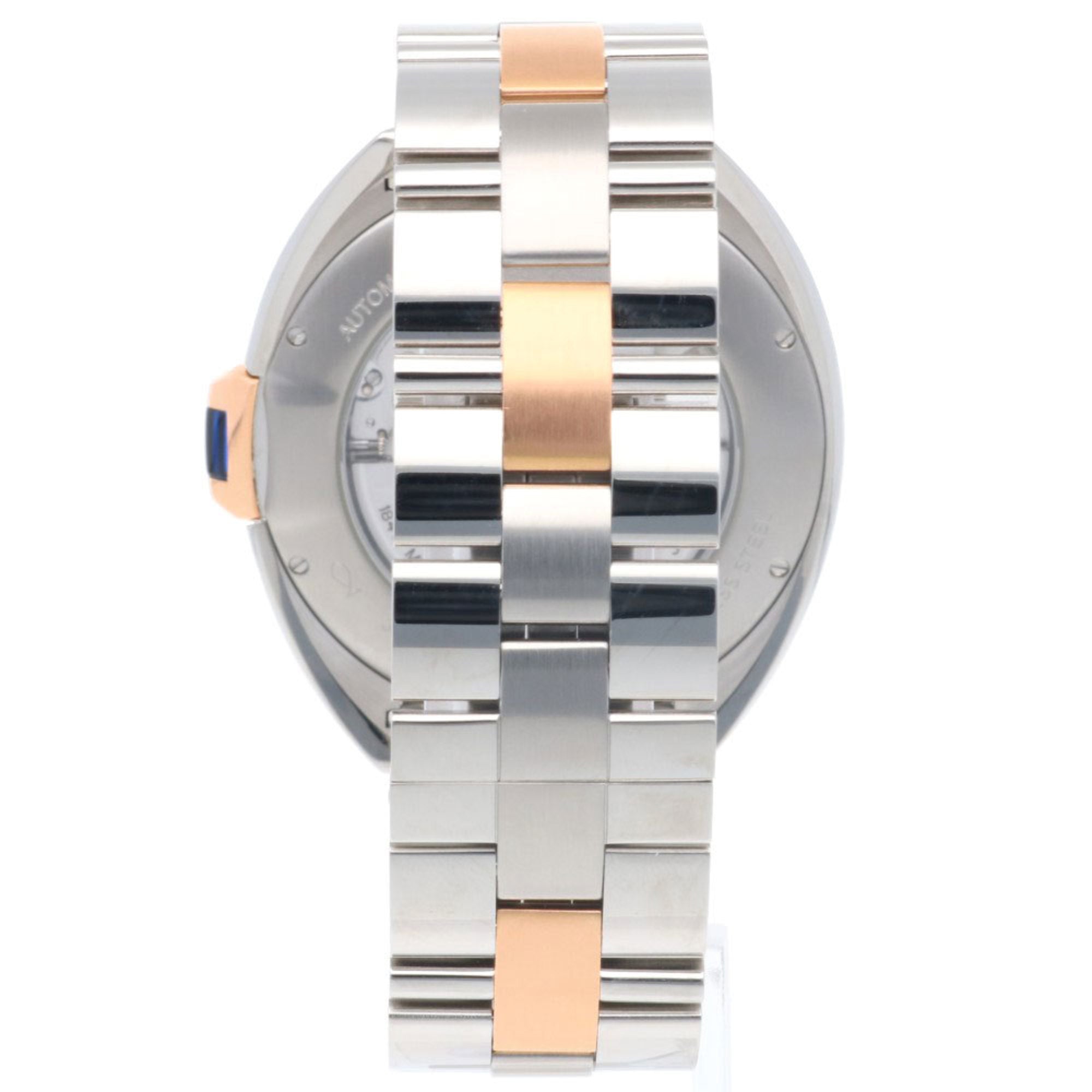 Cartier Clé de Watch Stainless Steel 3850 Automatic Men's CARTIER Overhauled — Very Good