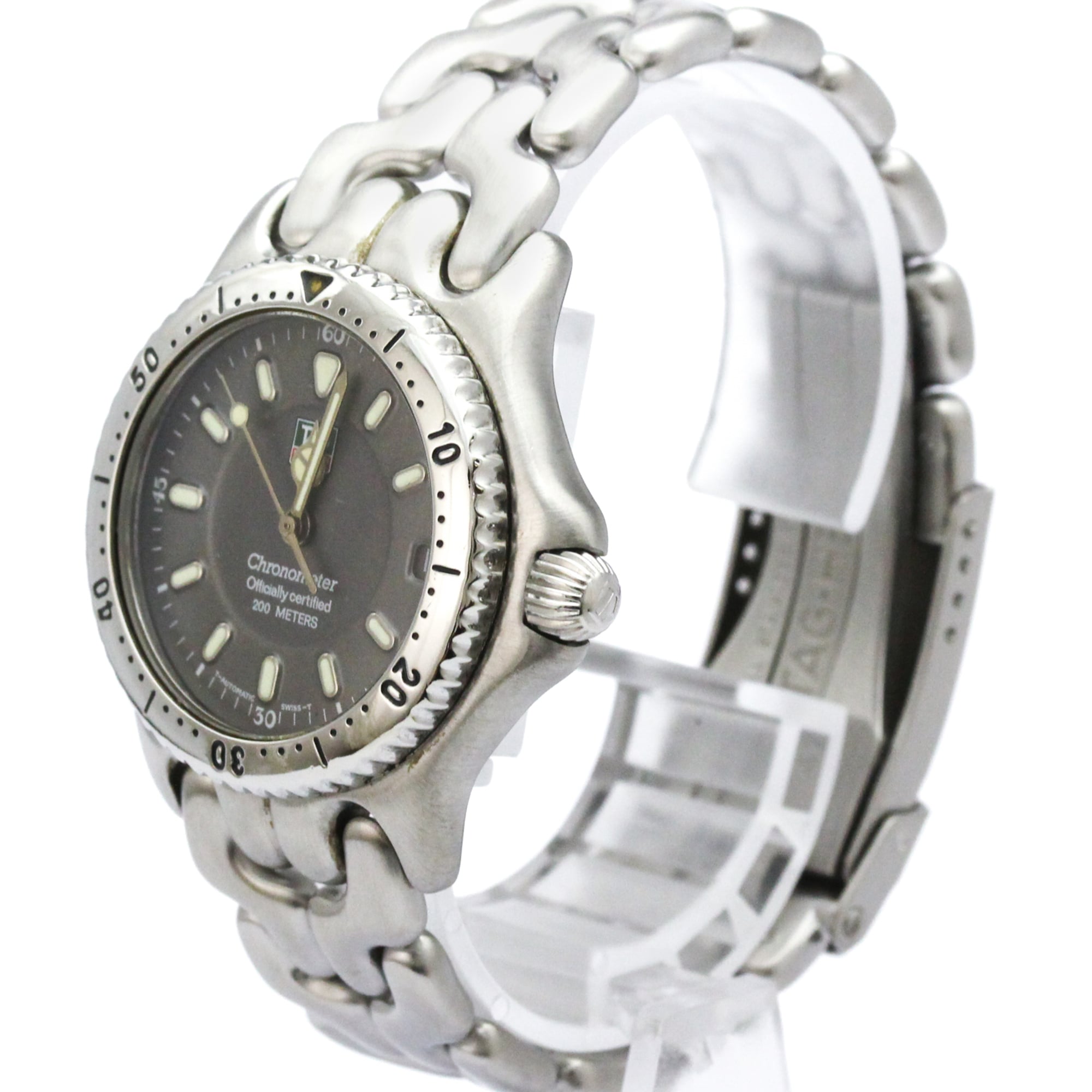 TAG HEUER Sel Chronometer 200M Automatic Mens Watch S89.213 Polished — Very Good