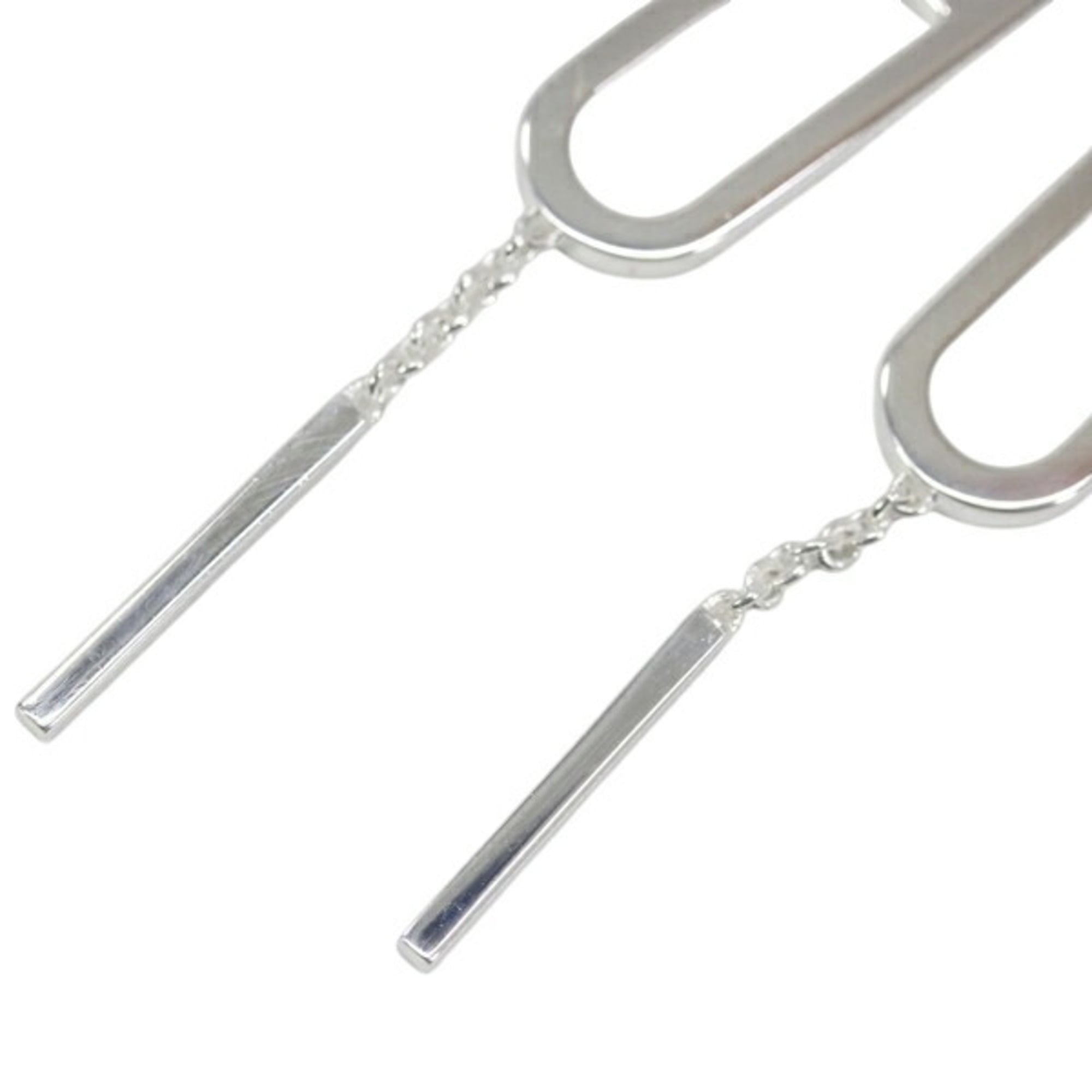 HERMES Ever Chaine d'Ancre Earrings for Women, Ag925, MO1036 — Like New