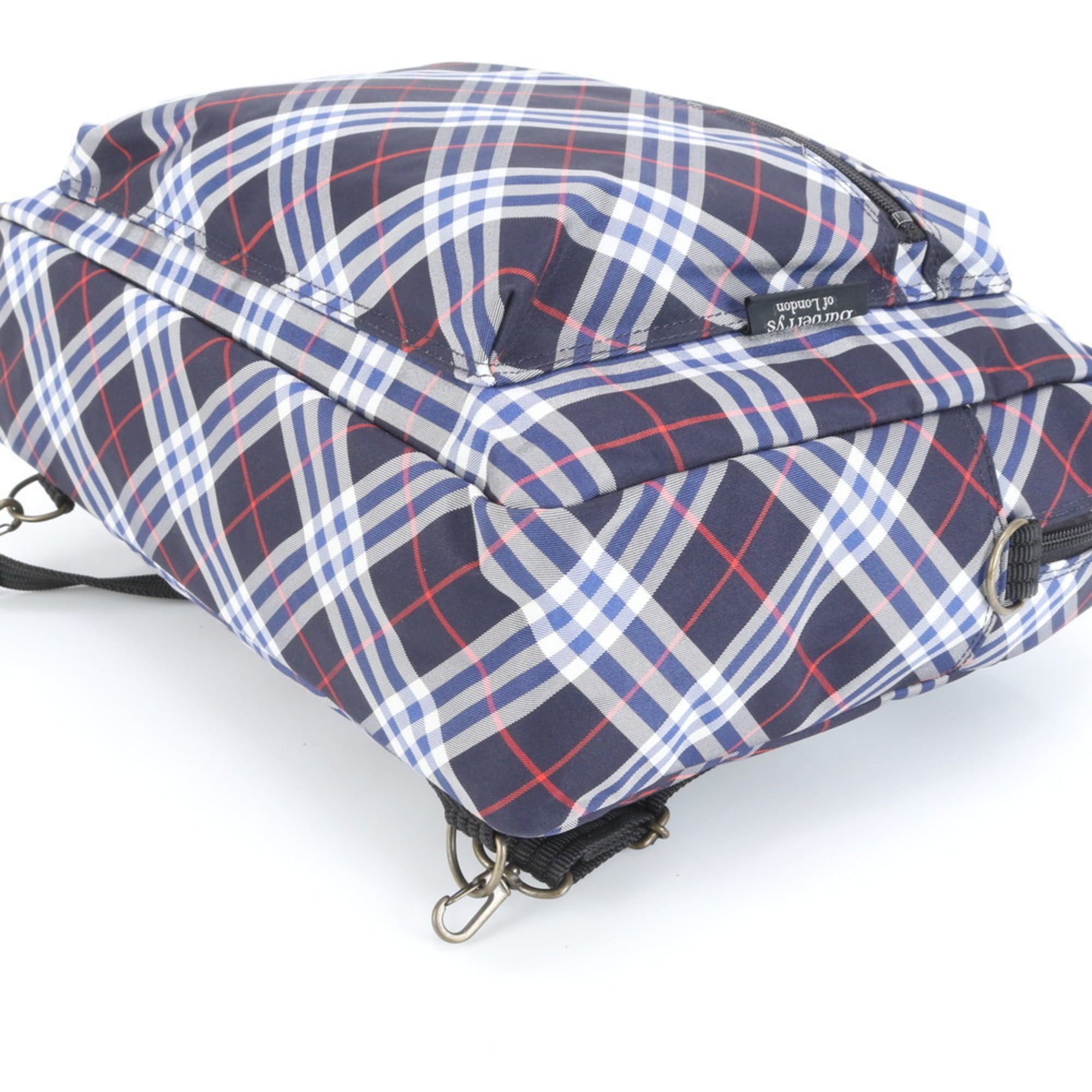 Burberry Check Shoulder Bag, 3-Way Backpack, Messenger Tote Bag for Men