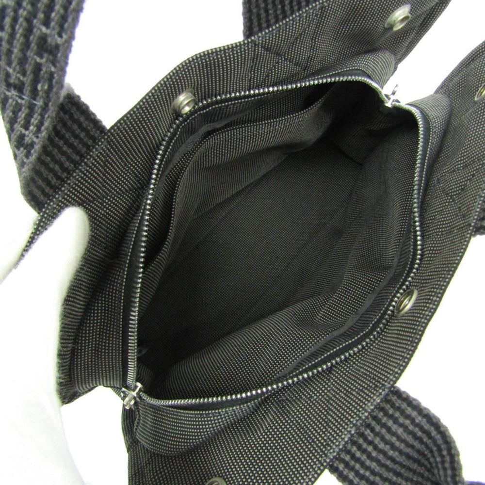 Hermes Her Line PM Women,Men Polyamide,Polyester Tote Bag Black,Gray — Like New