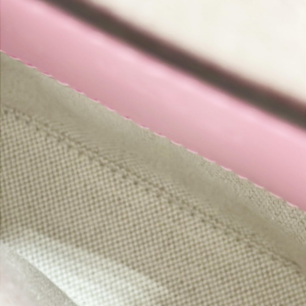 GUCCI Bamboo Line Handbag 702106 Pink Calfskin Women's 3-Way — Like New
