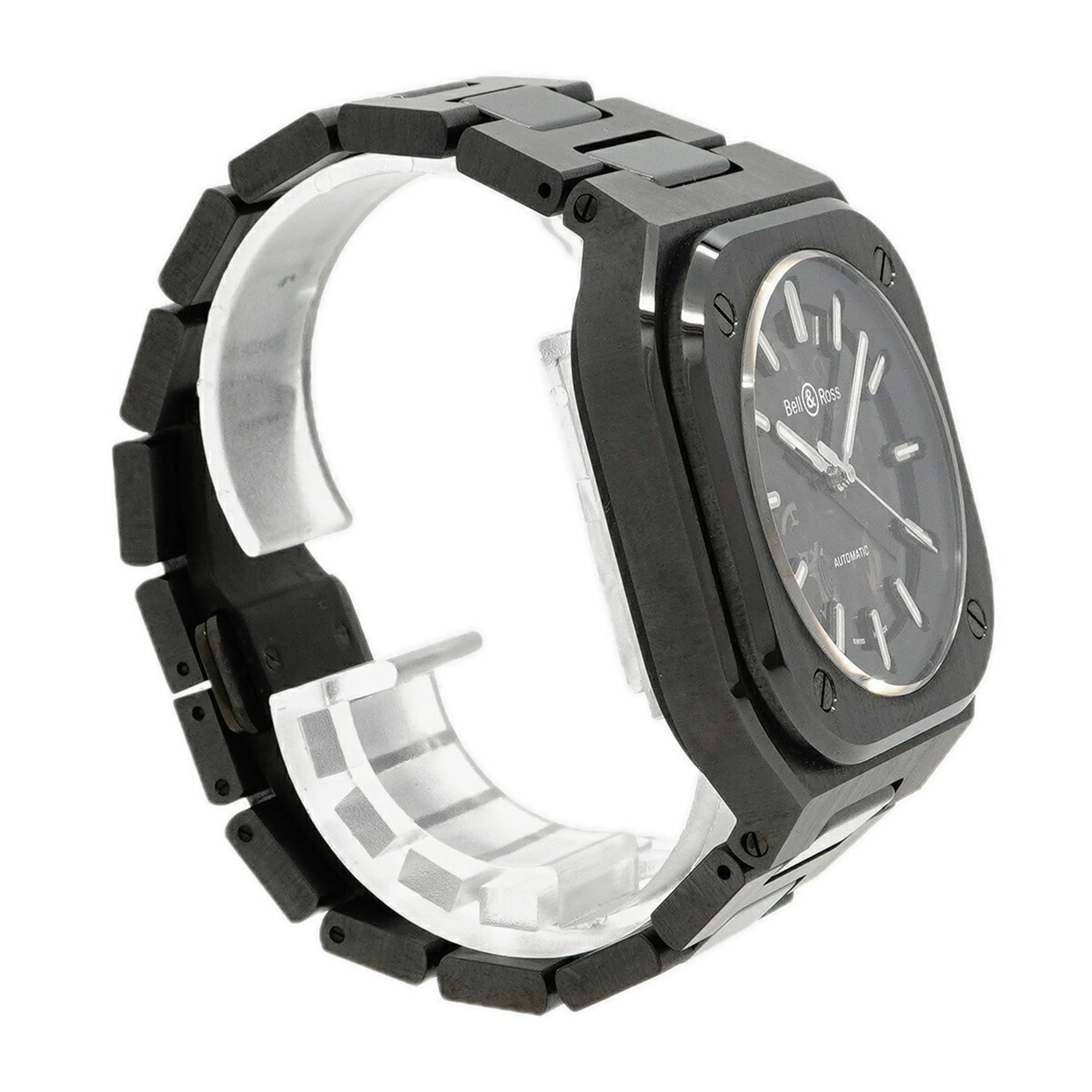 Bell & Ross BR05 Skeleton Black Ceramic BR05A-BL-SK-CE SCE Dial Watch for Men — Very Good