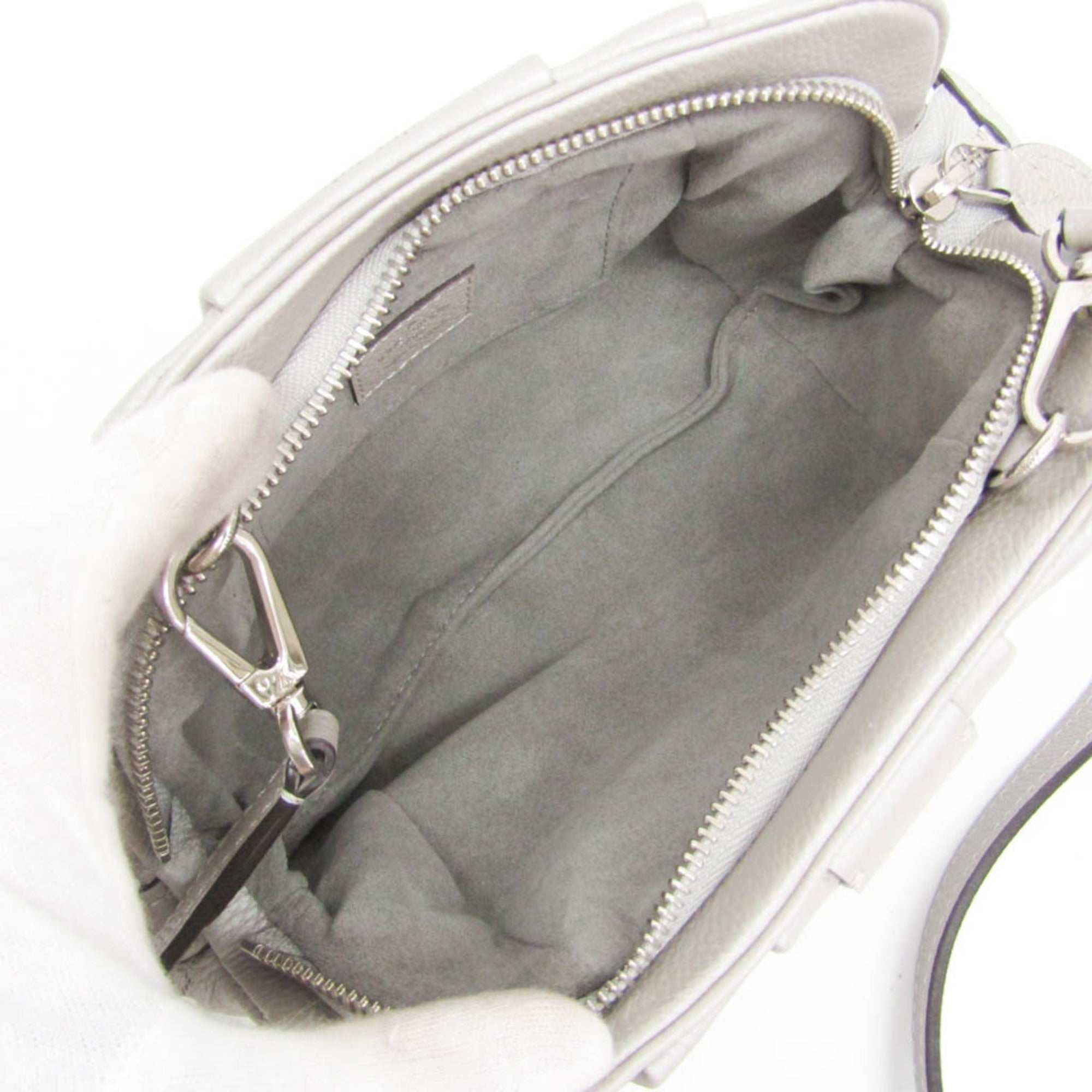 Louis Vuitton Mahina Scala Mini M80904 Women's Clutch Bag,Shoulder Bag Silver — Like New