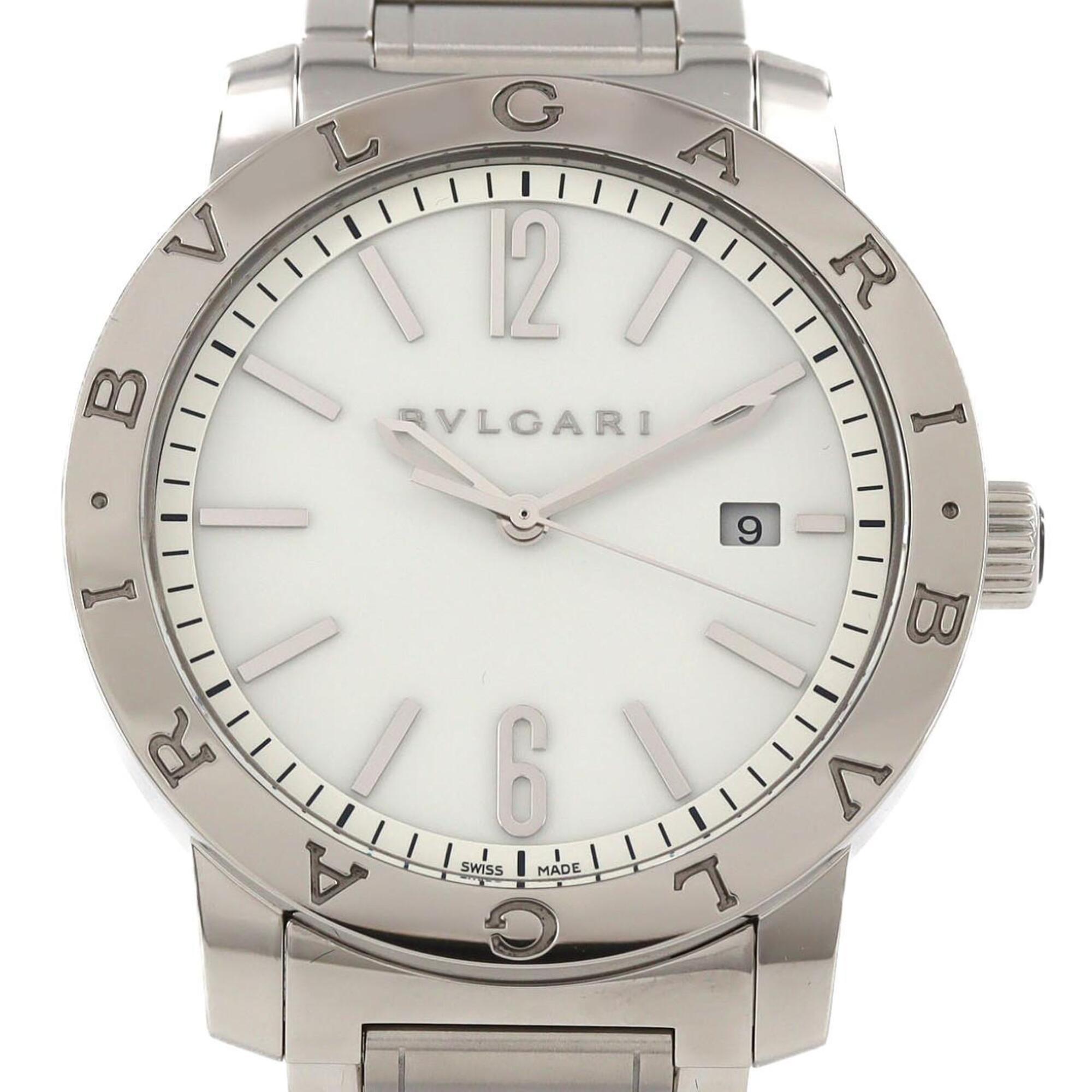 Bulgari BB41S BB41WSSD Stainless Steel Automatic Watch — Very Good